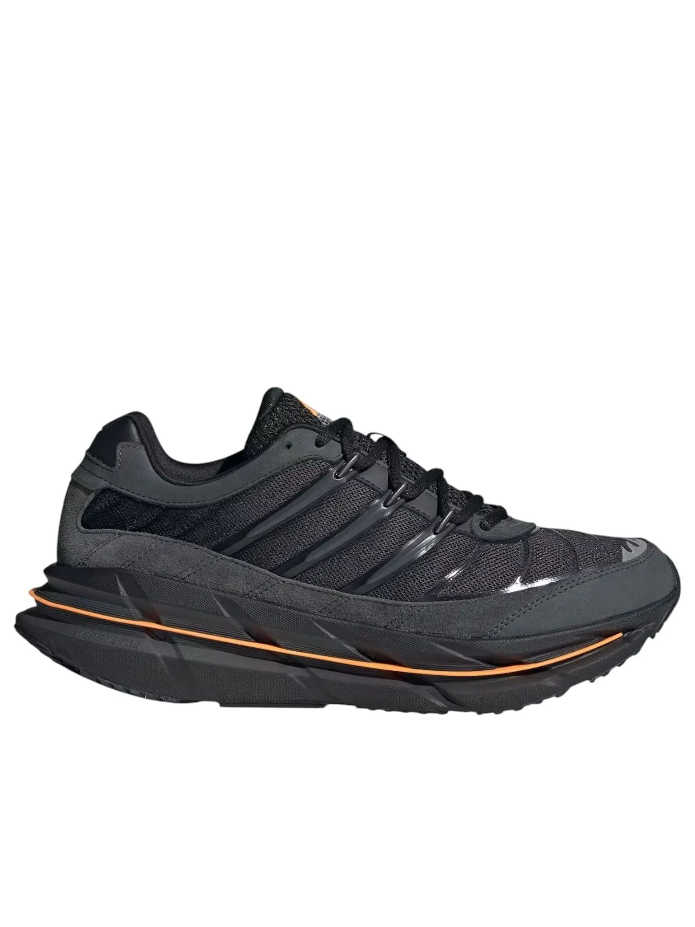 Adidas Adistar HRMY 'Carbon Core Black Crew Orange' — изображение 5 из 5, черный/оранжевый