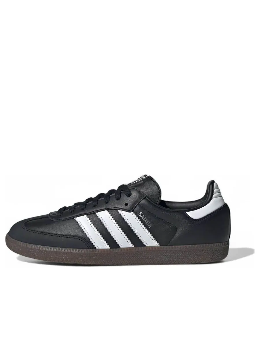 Кроссовки adidas x Jeremy Scott Samba OG 'Black Gum' — изображение 1 из 6, черный