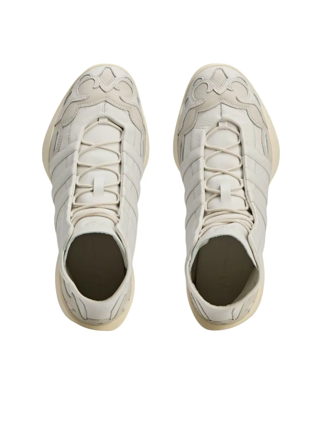 Adidas Y-3 Regu 2002 Hi 'Beige Alumina Cream White' — изображение 3 из 5, бежевый//кремовый белый