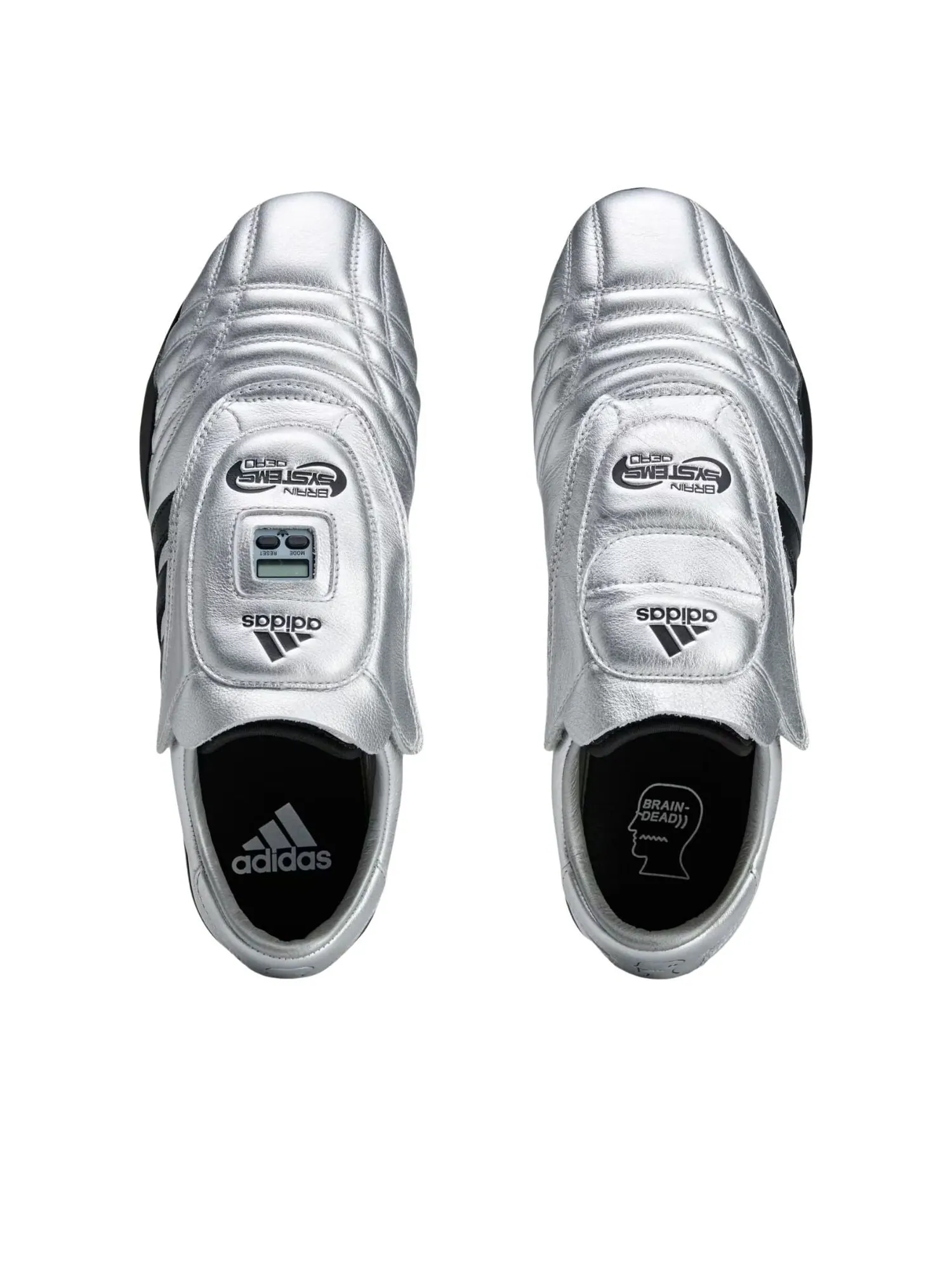 Adidas x Brain Dead Taekwondo 'Silver Metallic Core Black Cloud White' — изображение 3 из 5