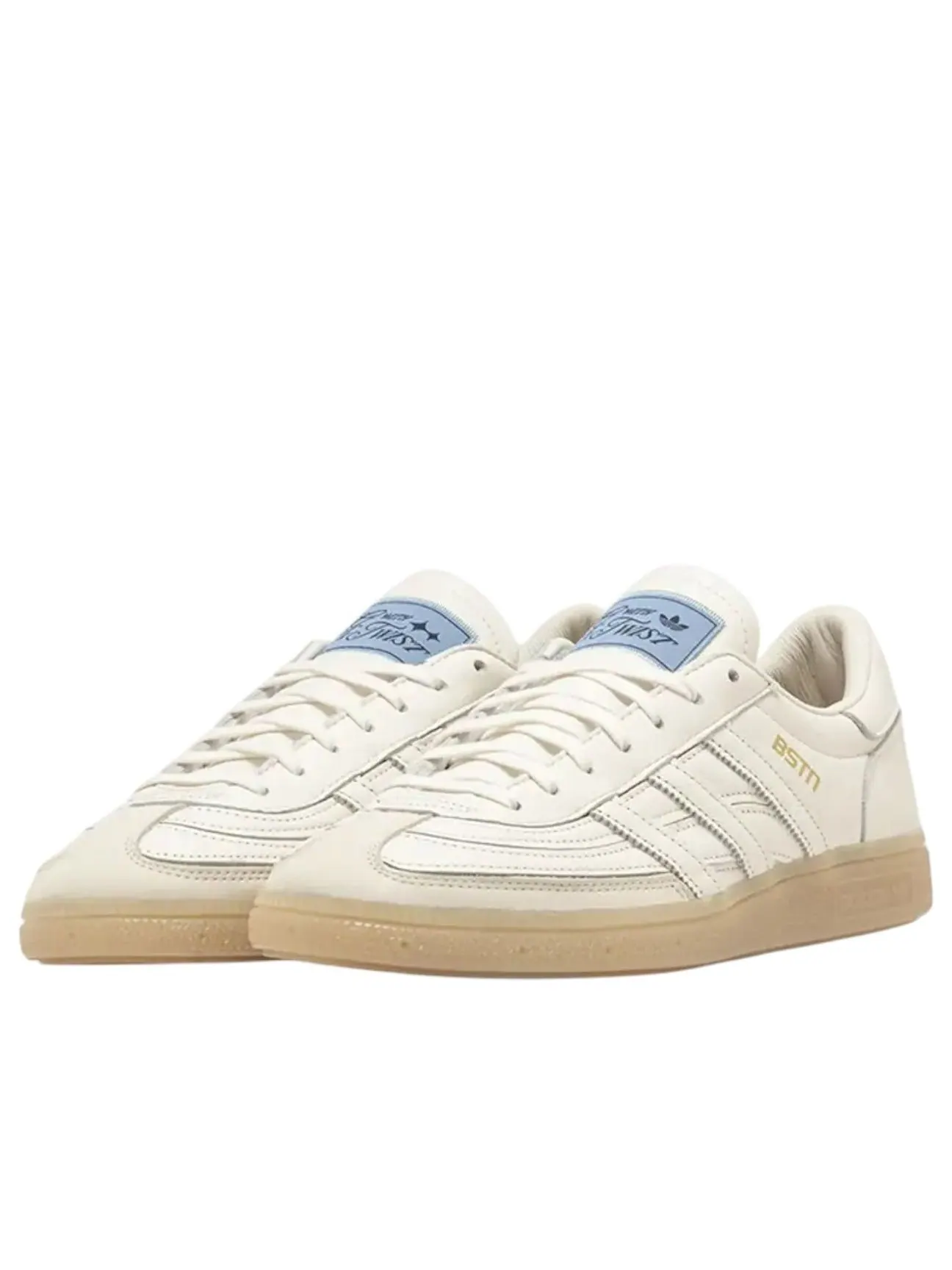 Кроссовки adidas x BSTN Handball Spezial 'Twist White' — изображение 2 из 4, бежевый