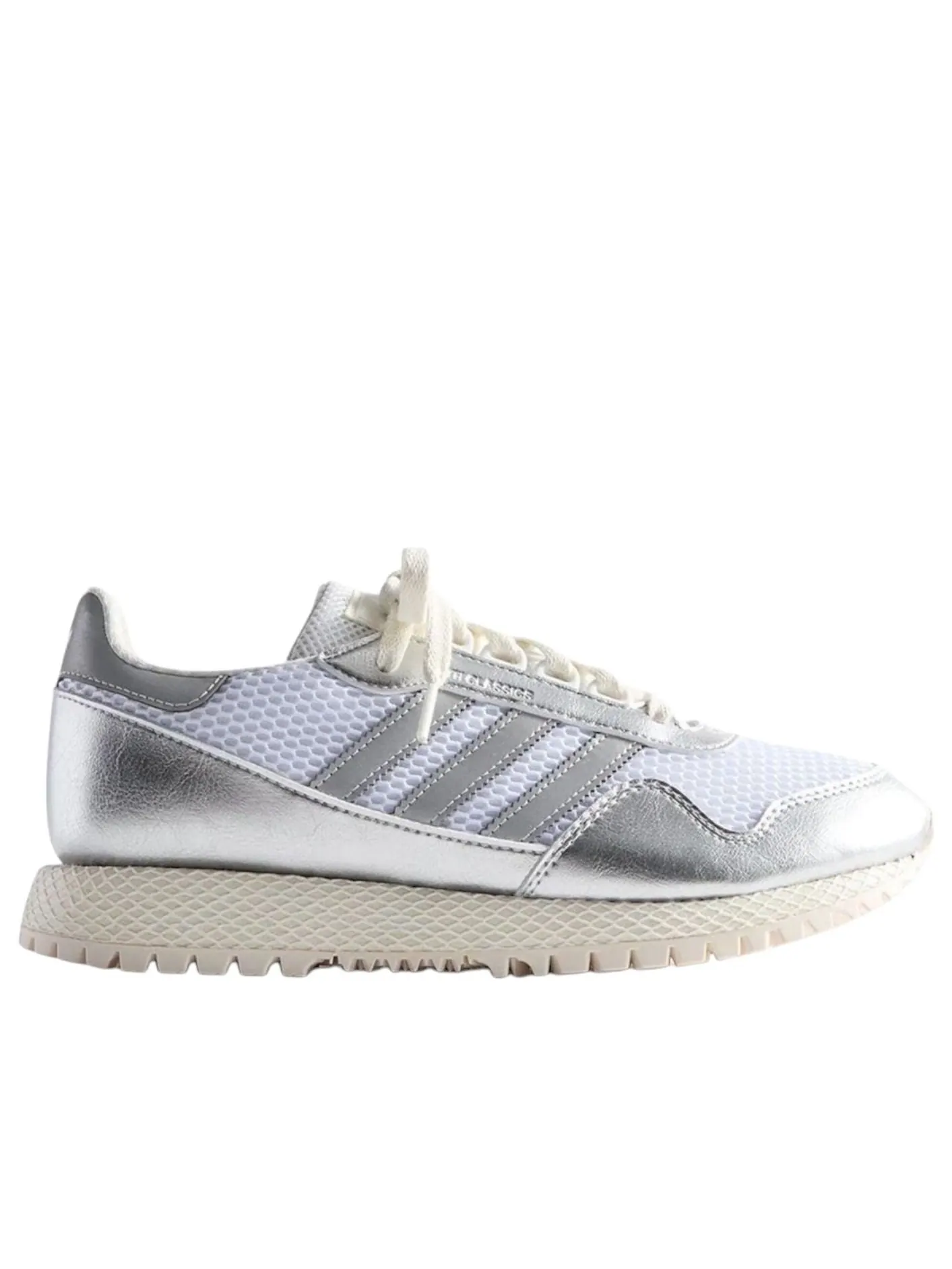 Кроссовки adidas x Kith New York 'White Metallic Silver' — изображение 4 из 4, белый