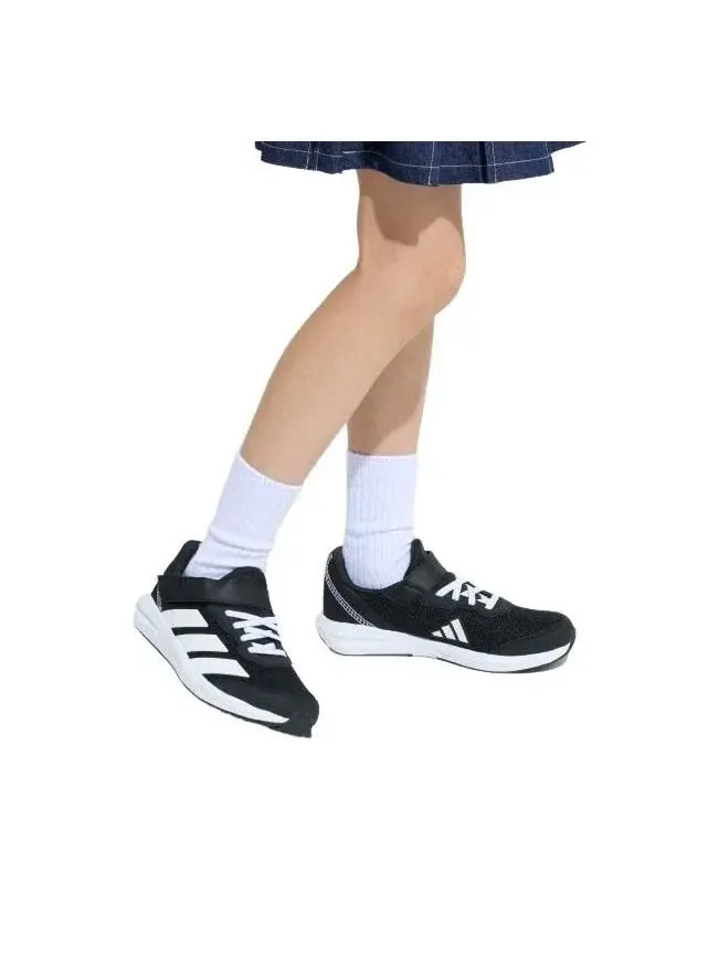 Детские кроссовки Adidas Faito 'Core Black Cloud White Cloud White' JQ9517 — изображение 9 из 9, черный