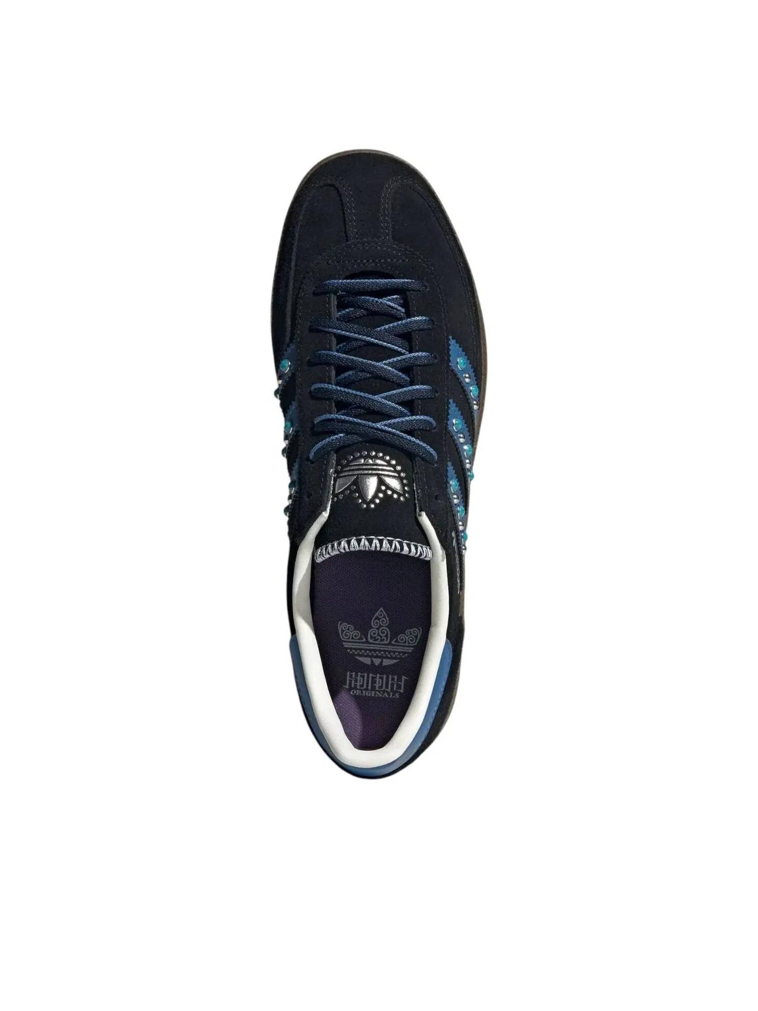 Кроссовки adidas Handball Spezial 'Black' — изображение 4 из 5, черный