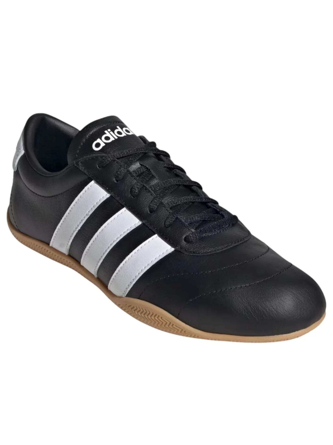 (WMNS) Adidas Grand Court Lo 'Core Black Cloud White Gum' — изображение 2 из 6, черный/белый
