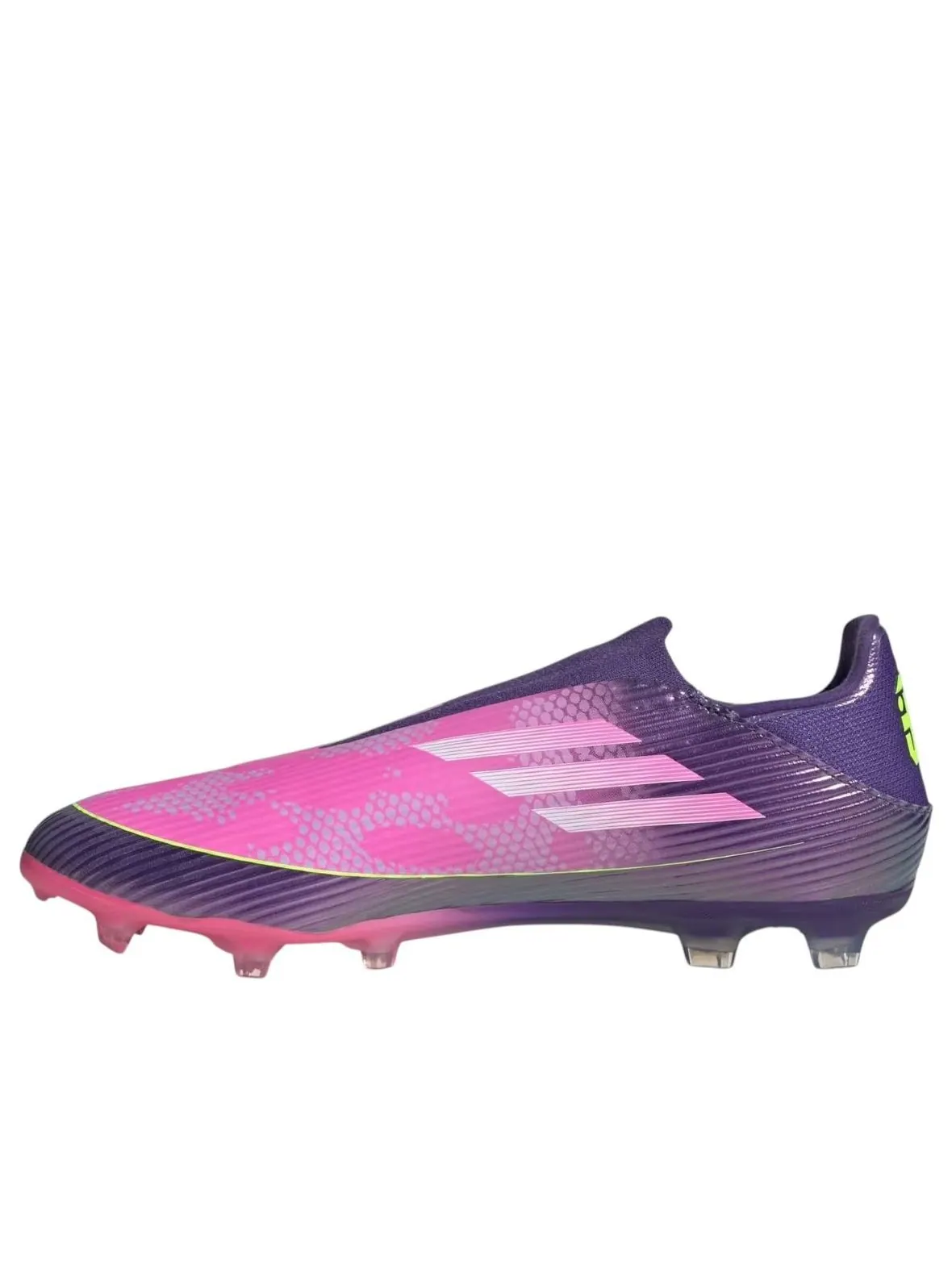 Adidas x Lamine Yamal F50 League Laceless 'Purple' — изображение 1 из 4, фиолетовый/белый