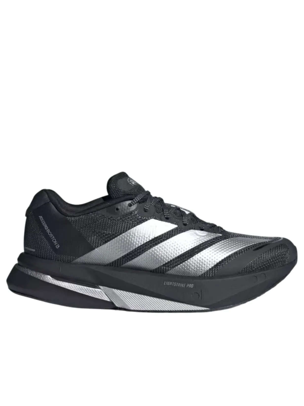 (WMNS) Adidas Adizero Boston 13 'Black Carbon' — изображение 2 из 6, черный
