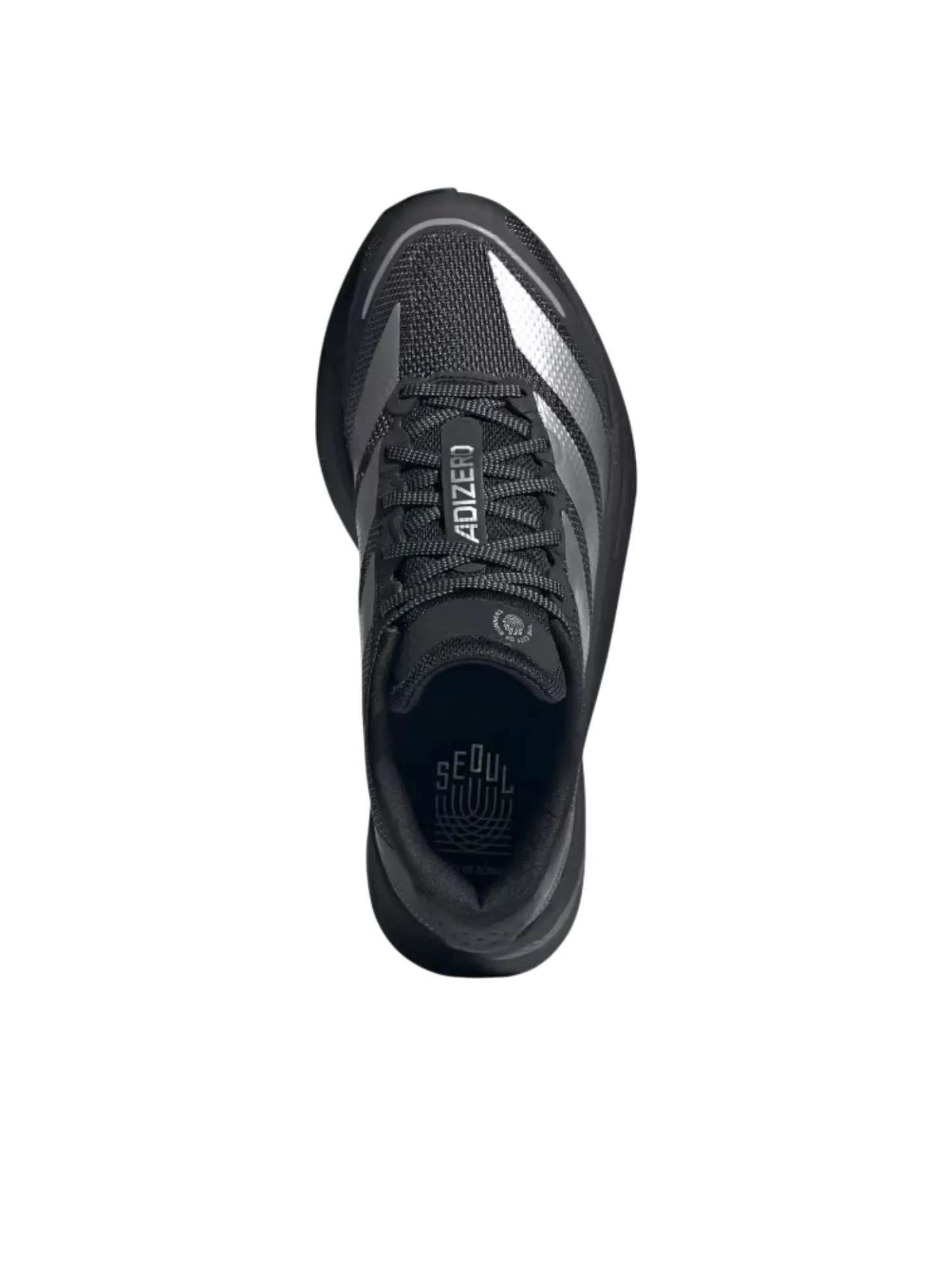 (WMNS) Adidas Adizero Boston 13 'Black Carbon' — изображение 3 из 6, черный