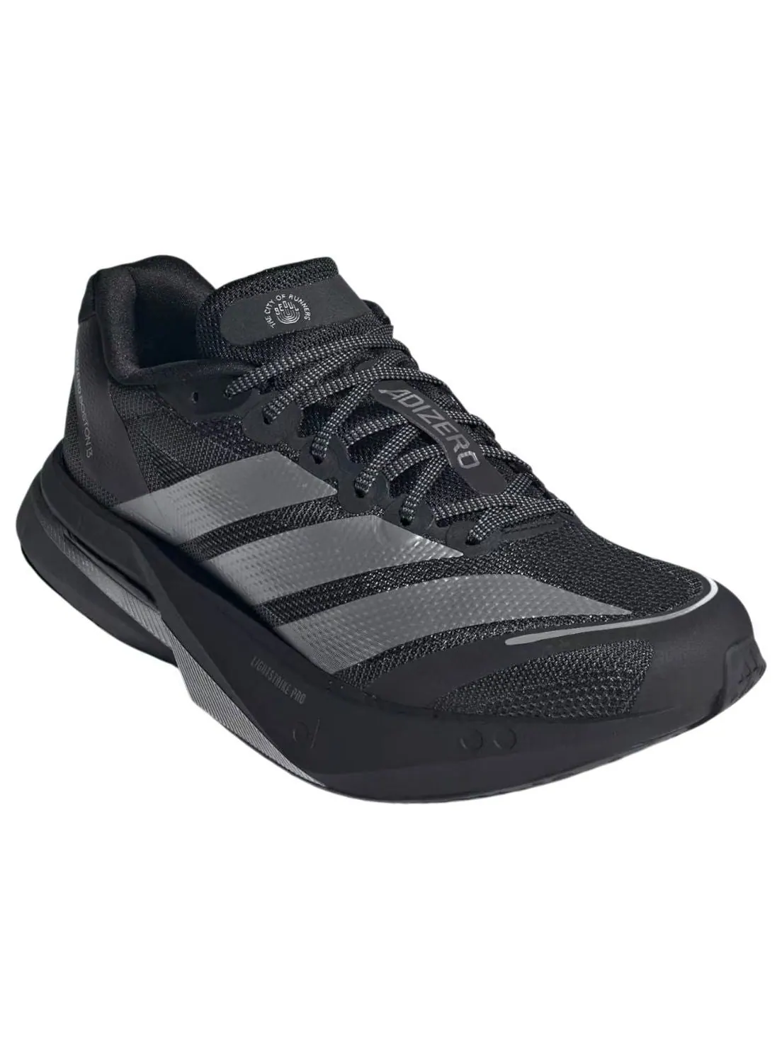 (WMNS) Adidas Adizero Boston 13 'Black Carbon' — изображение 5 из 6, черный