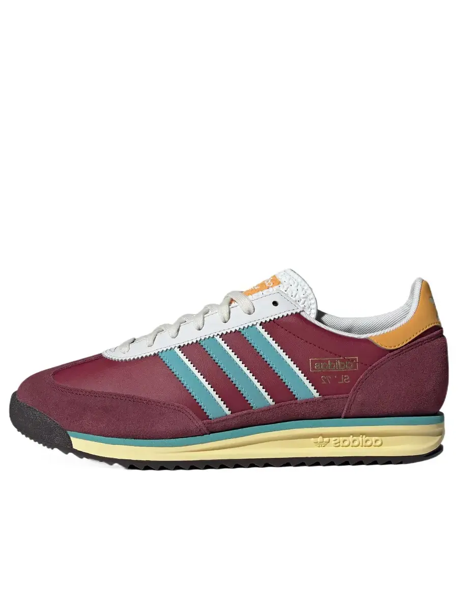 Кроссовки adidas SL72 RS 'Burgundy' — изображение 1 из 4, бордовый