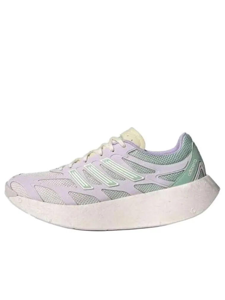 Кроссовки adidas Adizero Aruku 'Off White Hazy Green' — изображение 1 из 4, фиолетовый