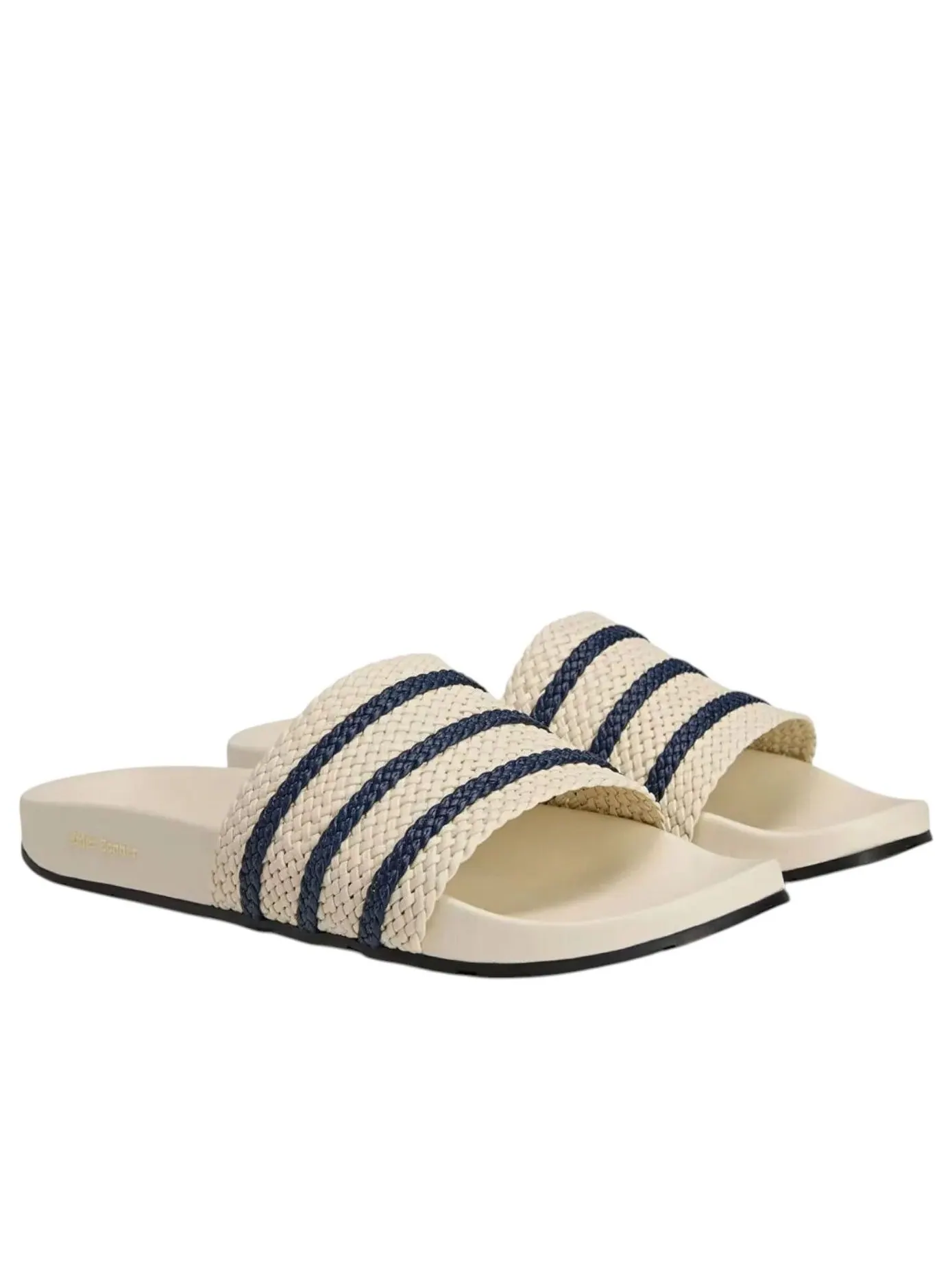 Шлепанцы adidas x Wales Bonner Adilette Slides 'Wonder White' — изображение 3 из 6, бежевый