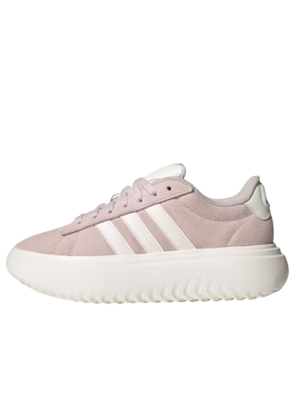 (WMNS) Adidas Grand Court Platform 'Putty Mauve White' — изображение 1 из 4, белый/белый