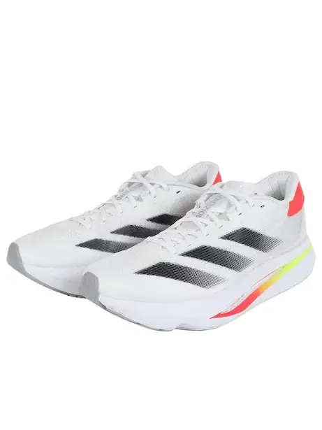 Кроссовки (WMNS) adidas Adizero SL2 'Cloud White Core Black Lucid Red' — изображение 3 из 5, белый