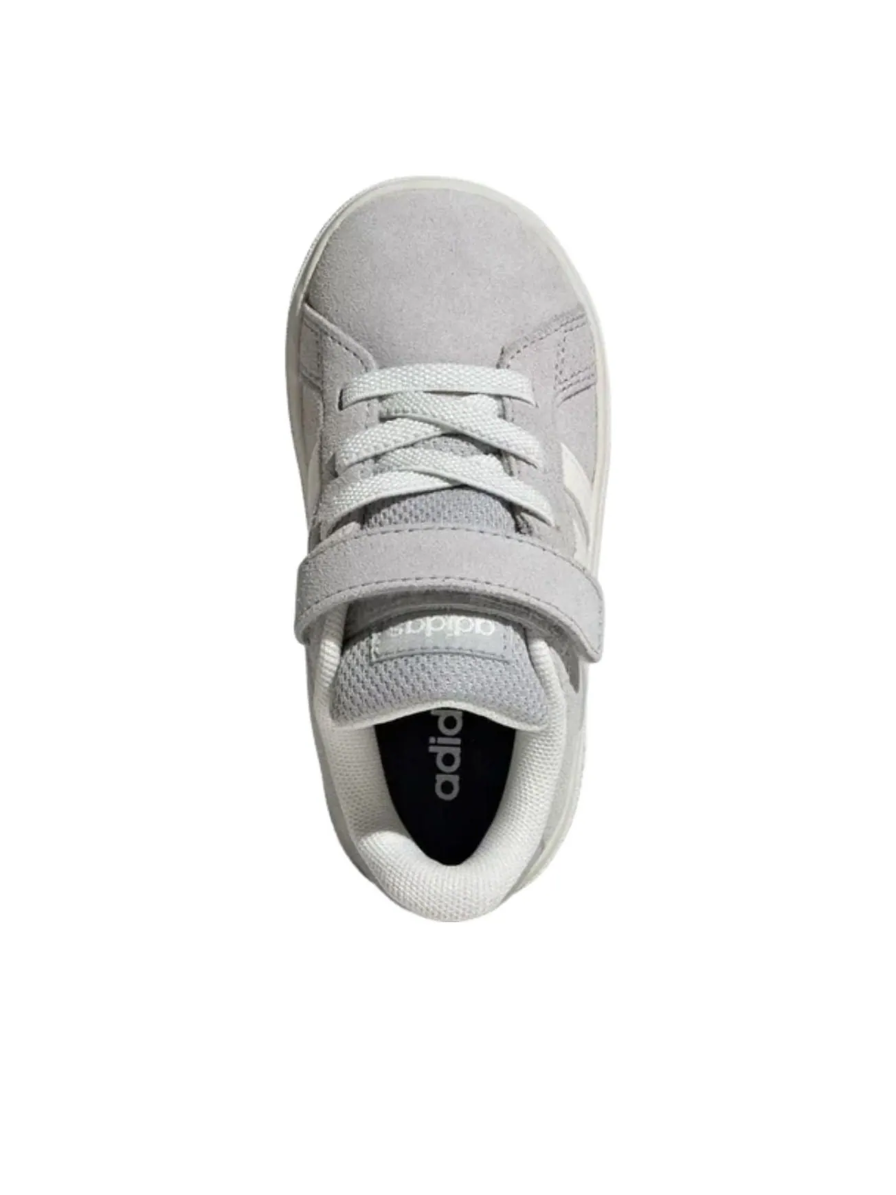 (TD) Adidas Grand Court 2.0 'Grey Two Off White' — изображение 2 из 4, серый/белый/белый