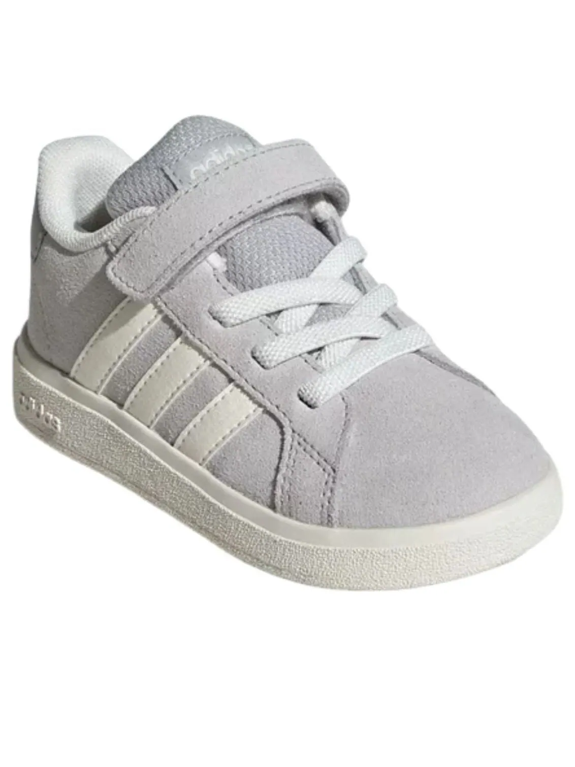 (TD) Adidas Grand Court 2.0 'Grey Two Off White' — изображение 3 из 4, серый/белый/белый