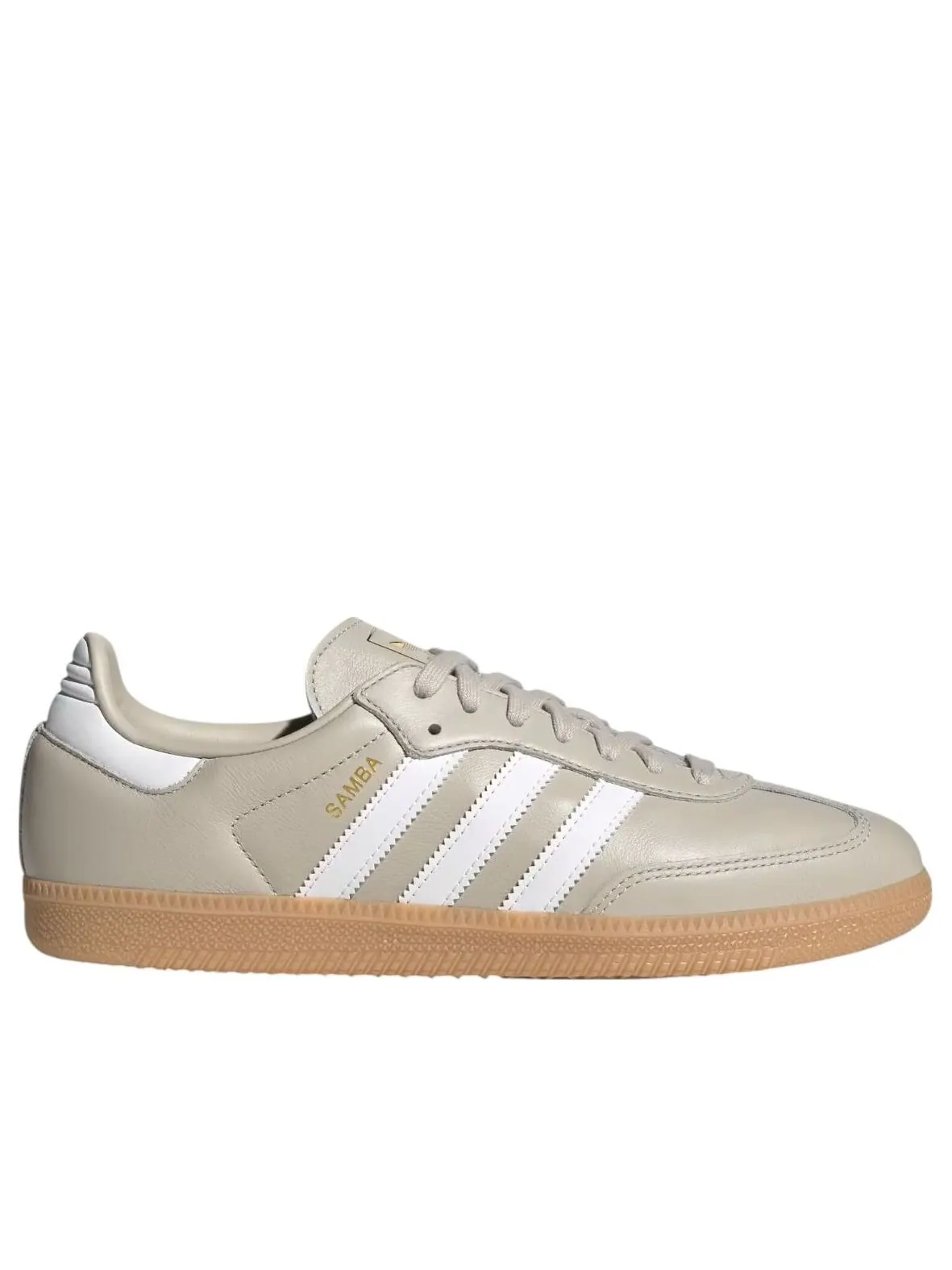 Кроссовки adidas Samba OG 'Beige Cloud White' — изображение 2 из 5, бежевый