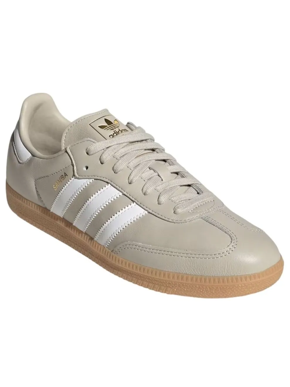 Кроссовки adidas Samba OG 'Beige Cloud White' — изображение 3 из 5, бежевый