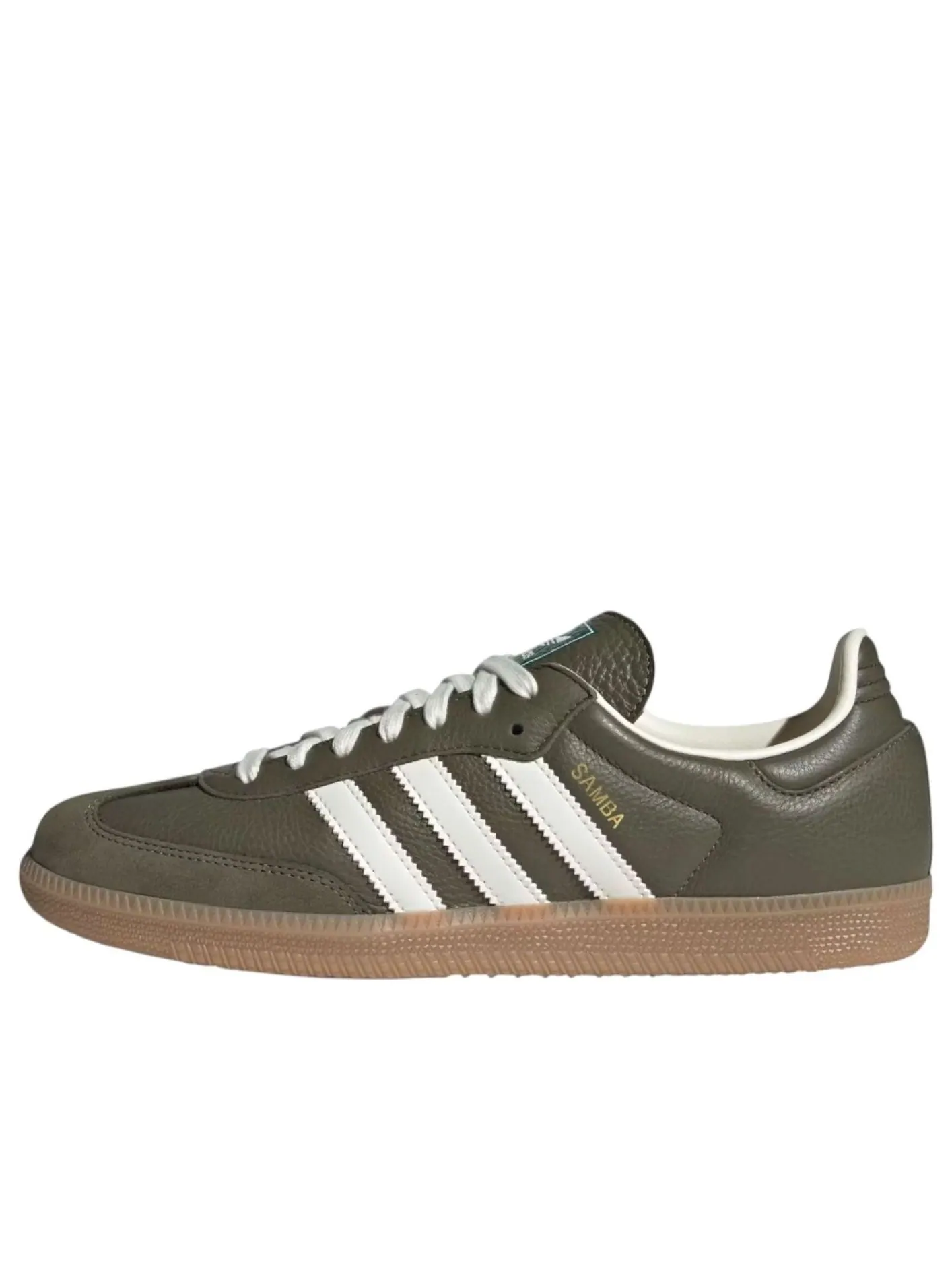 Adidas Samba 'Medium Dark Khaki Off White' — изображение 1 из 5, темный хаки/белый