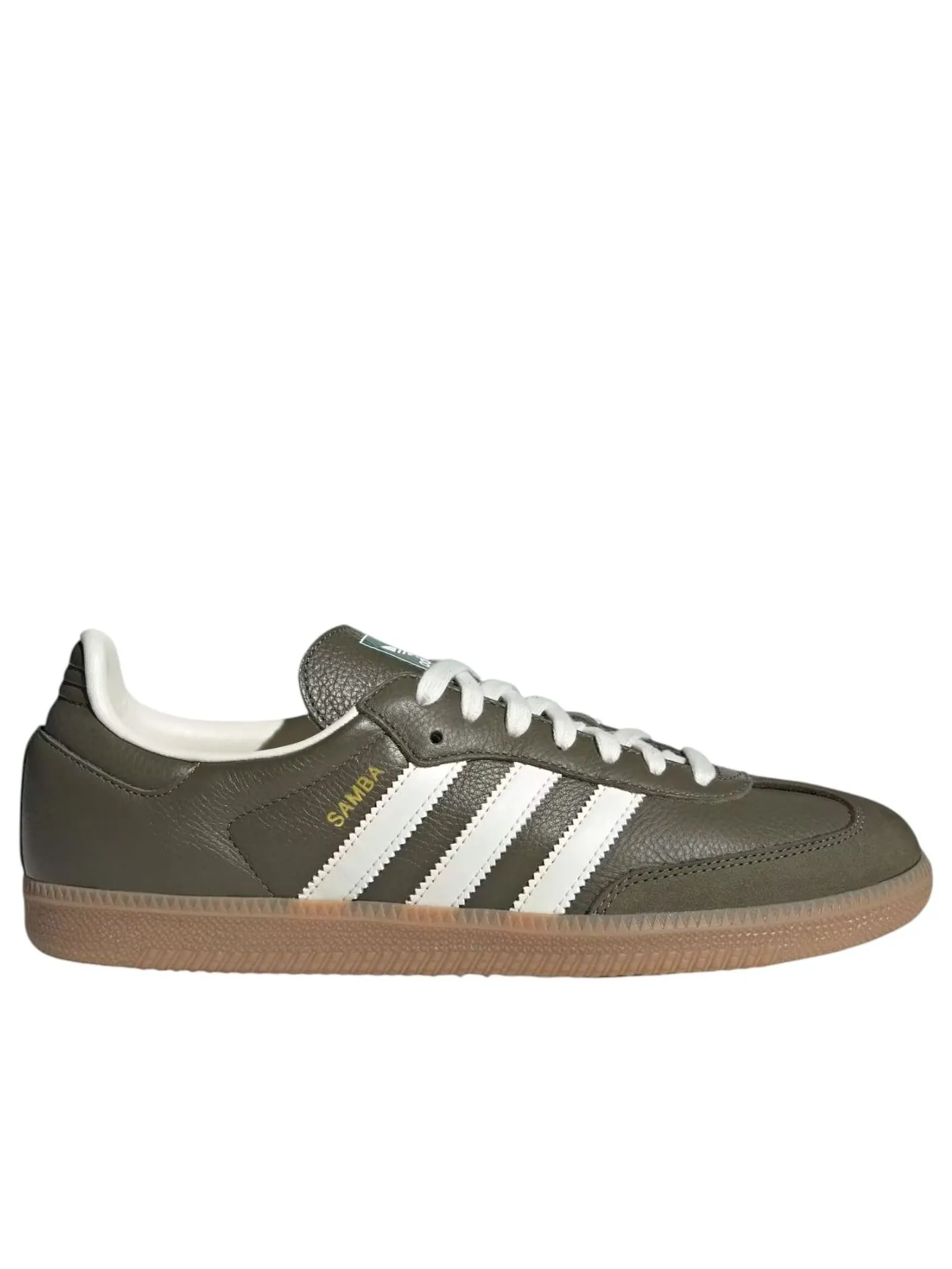Adidas Samba 'Medium Dark Khaki Off White' — изображение 5 из 5, темный хаки/белый