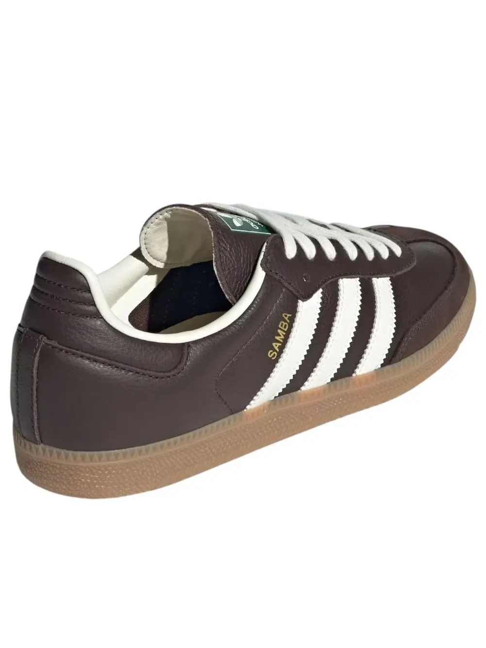 Adidas Samba OG 'Dark Brown Gum' — изображение 5 из 5, темный коричневый/белый