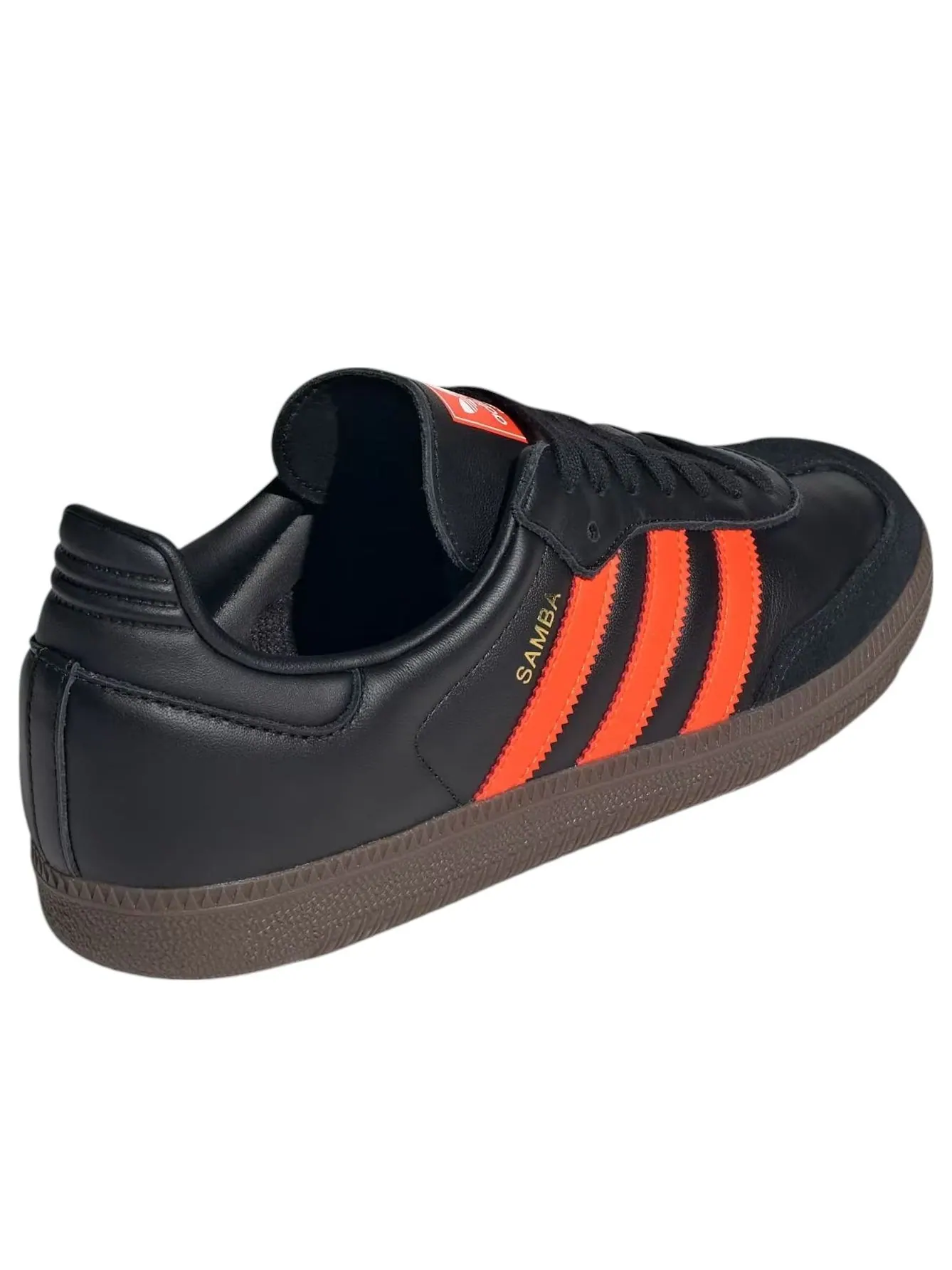 Кроссовки adidas Samba OG 'Black Impact Orange' — изображение 2 из 6, черный