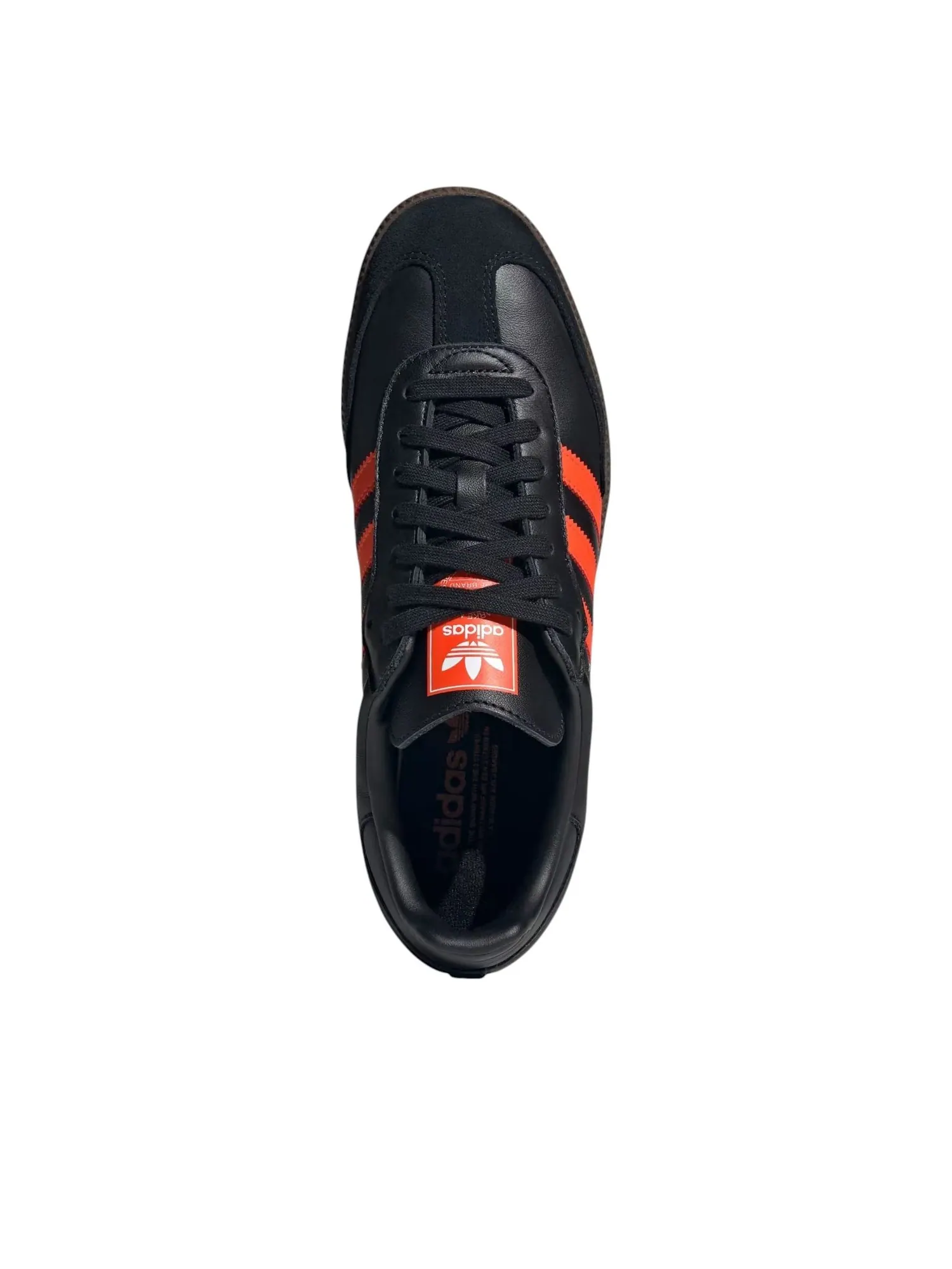 Кроссовки adidas Samba OG 'Black Impact Orange' — изображение 4 из 6, черный