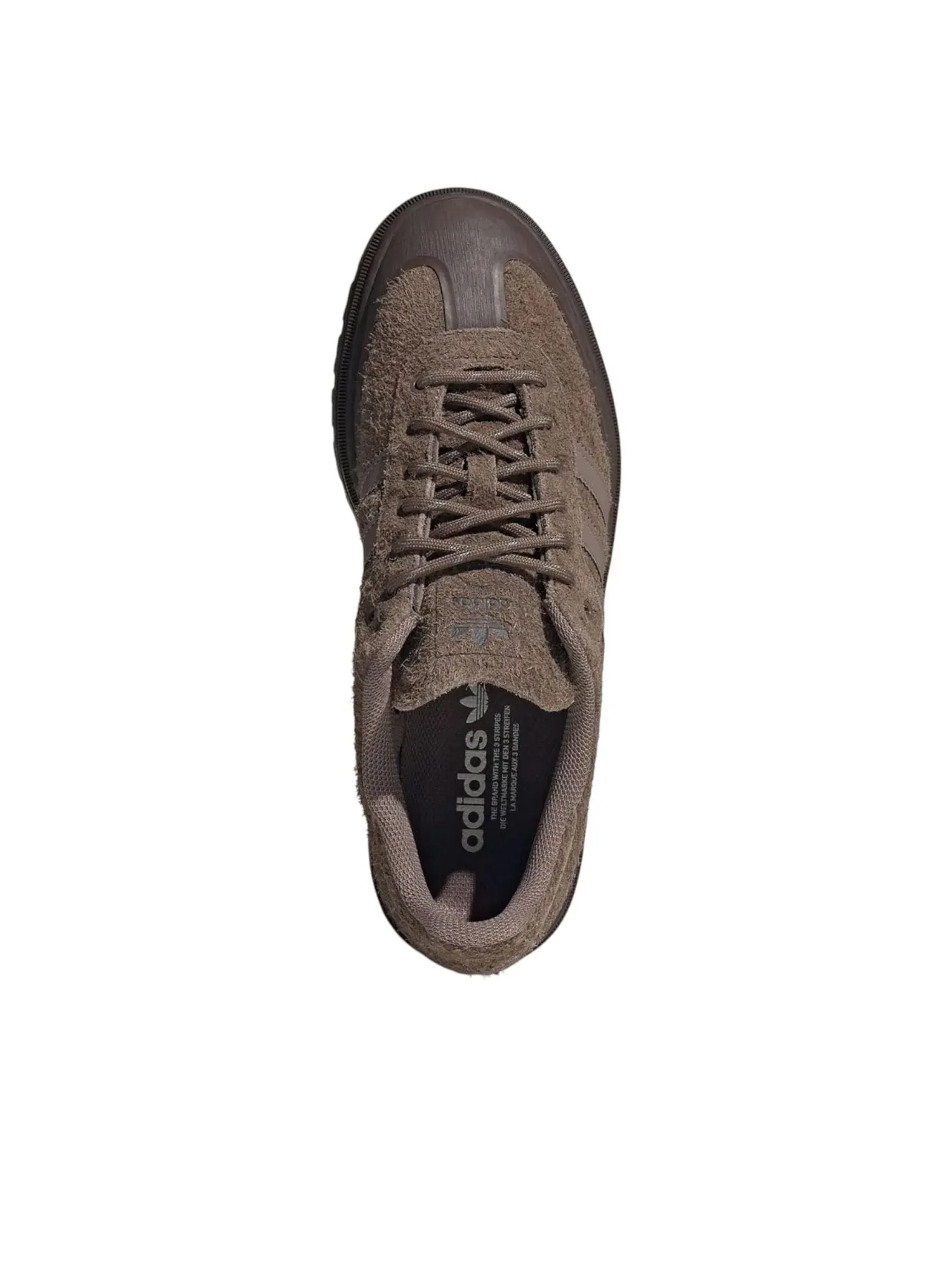 Кроссовки adidas Samba Winter 'Brown' — изображение 3 из 6, коричневый