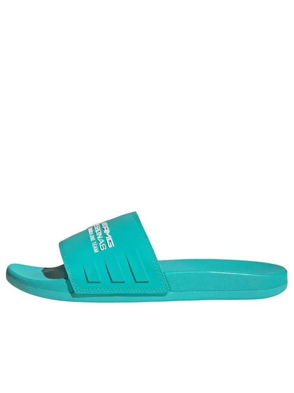 Тапочки x mercedes amg adilette slides Adidas — изображение 1 из 4, бирюзовый