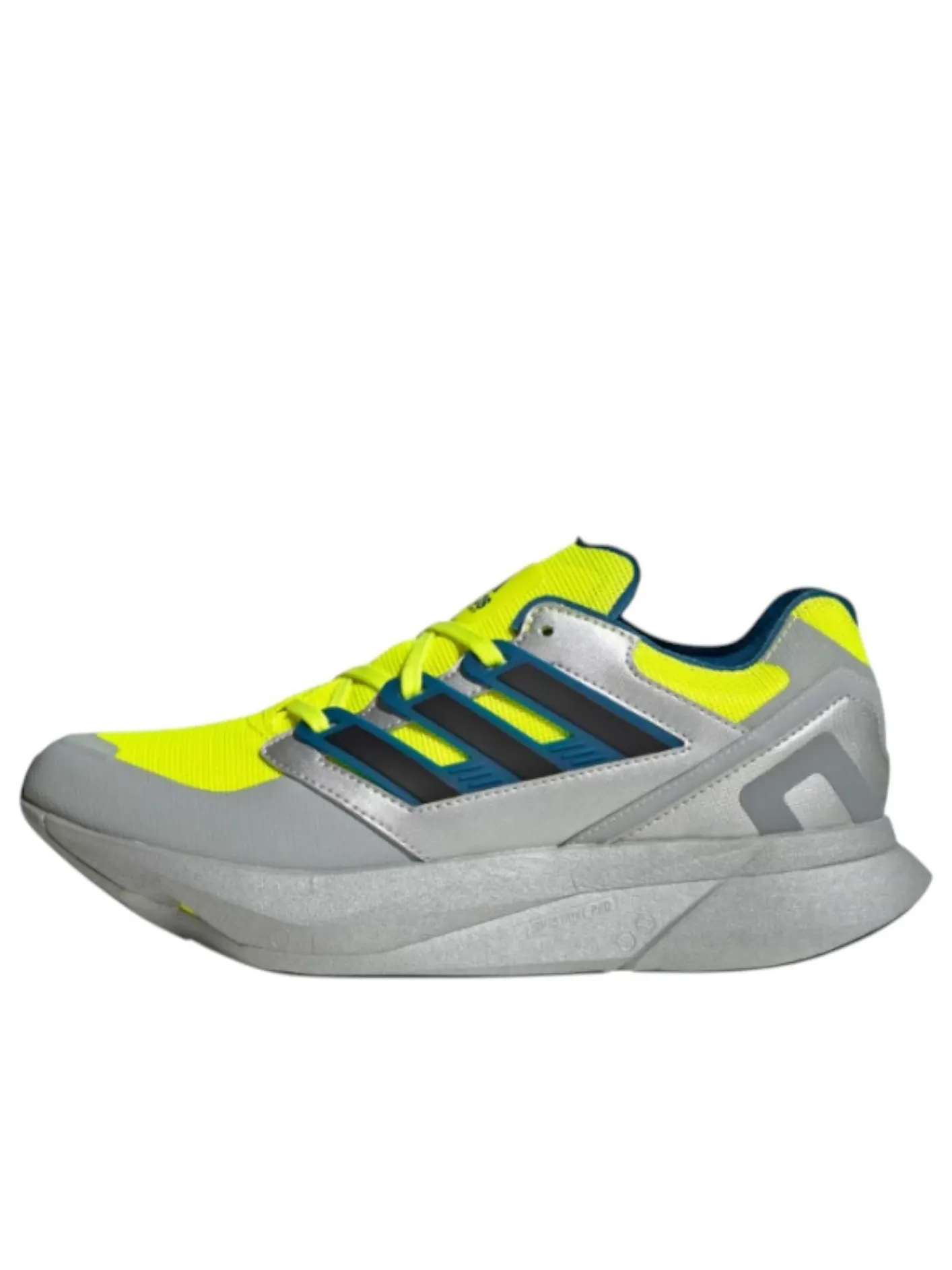 Кроссовки adidas Equipment Adios Pro 'Solar Yellow Silver Metallic' — изображение 1 из 5, серебряный