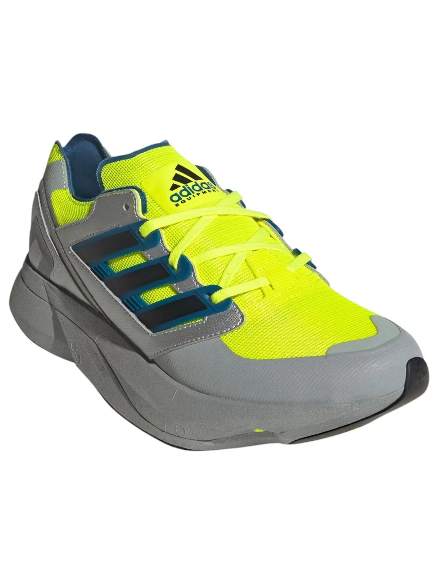Кроссовки adidas Equipment Adios Pro 'Solar Yellow Silver Metallic' — изображение 2 из 5, серебряный