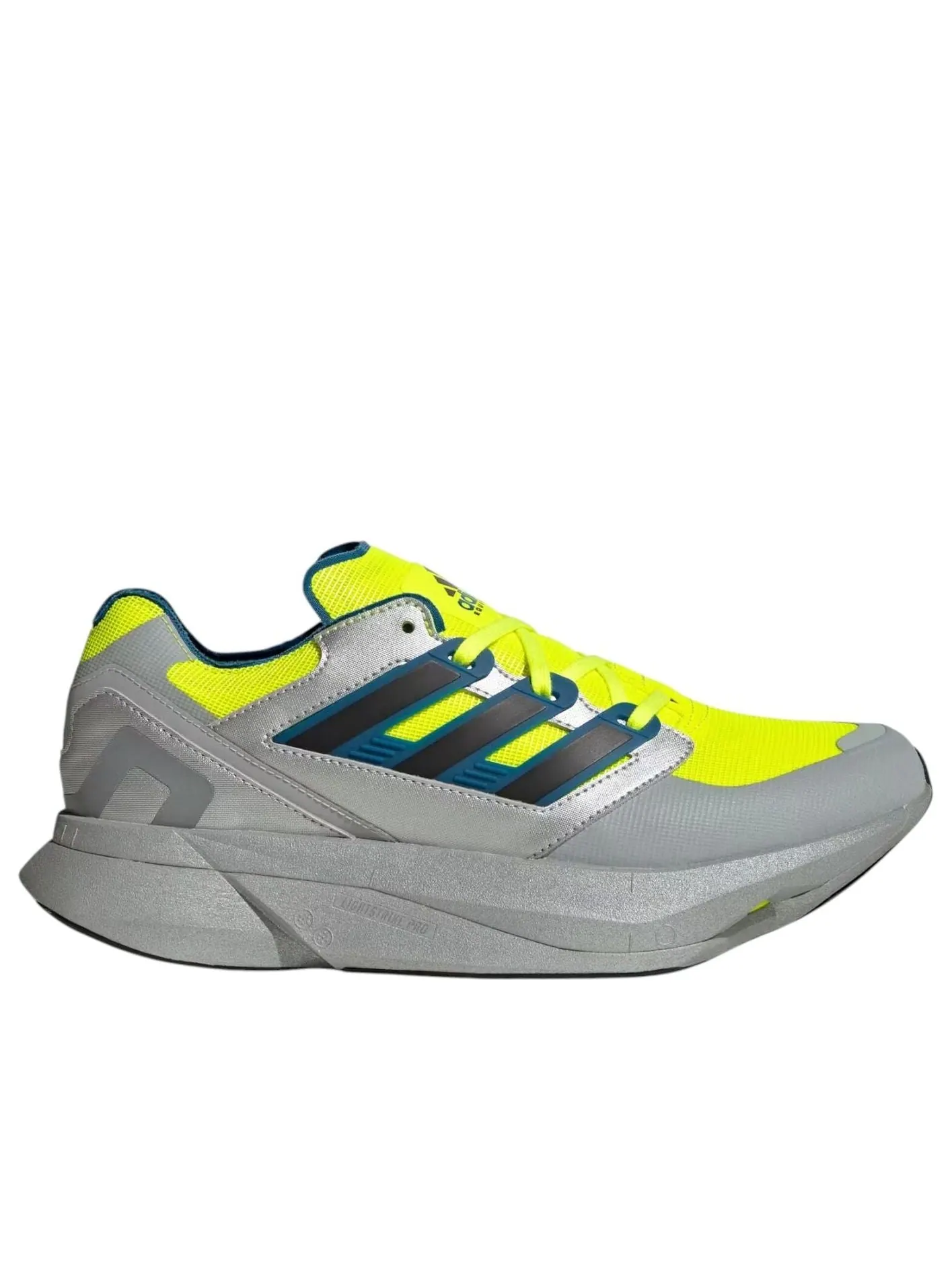 Кроссовки adidas Equipment Adios Pro 'Solar Yellow Silver Metallic' — изображение 5 из 5, серебряный