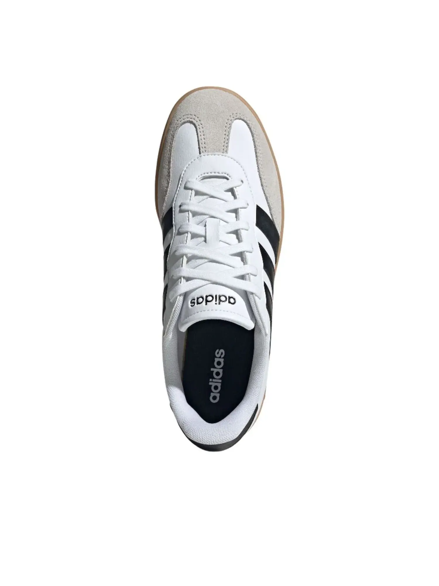 Мужские кроссовки с замшевым верхом Barreda Adidas — изображение 2 из 6, белый