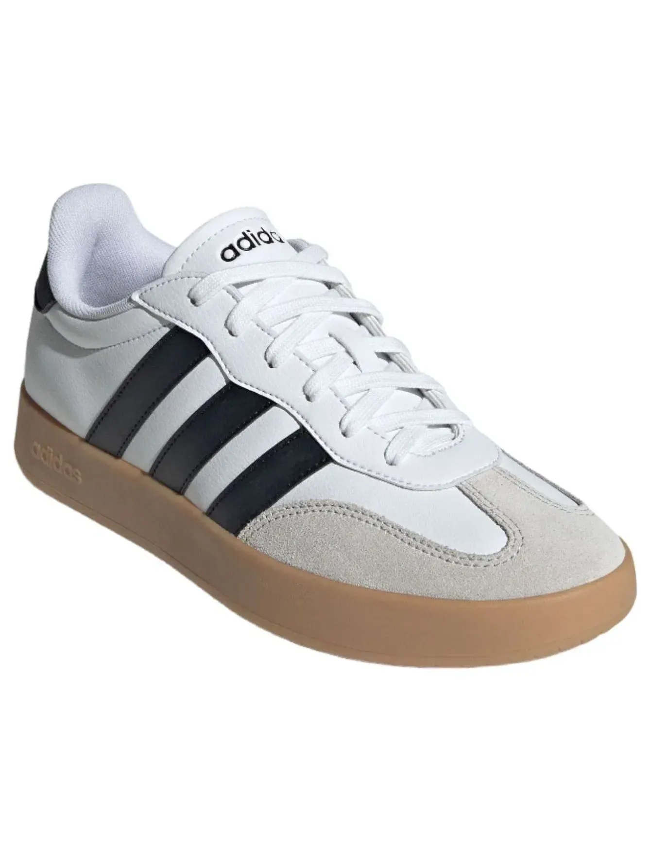 Мужские кроссовки с замшевым верхом Barreda Adidas — изображение 4 из 6, белый
