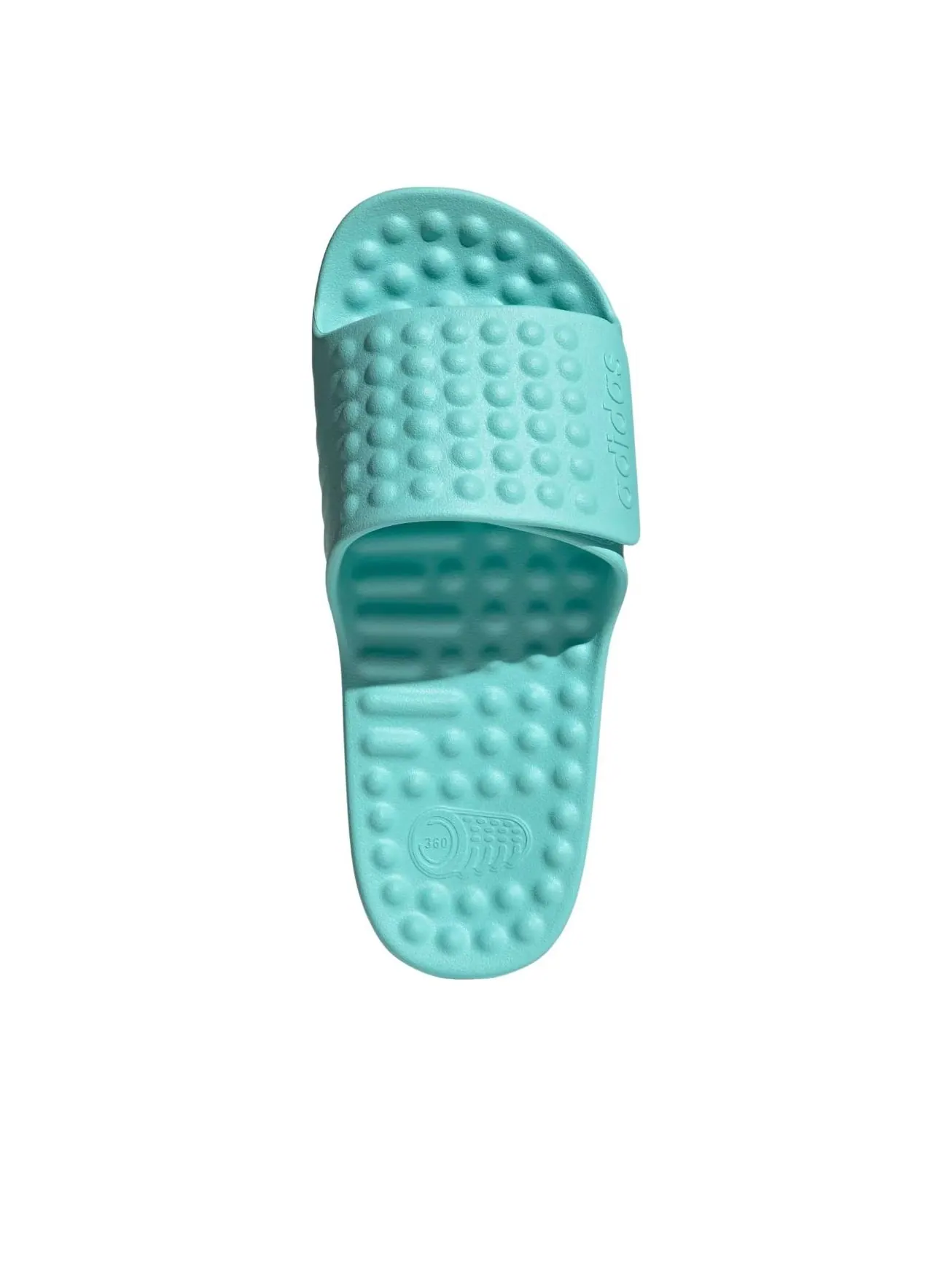 Шлепанцы Adidas Adissage 360rec 'Flash Aqua' — изображение 2 из 5, голубой