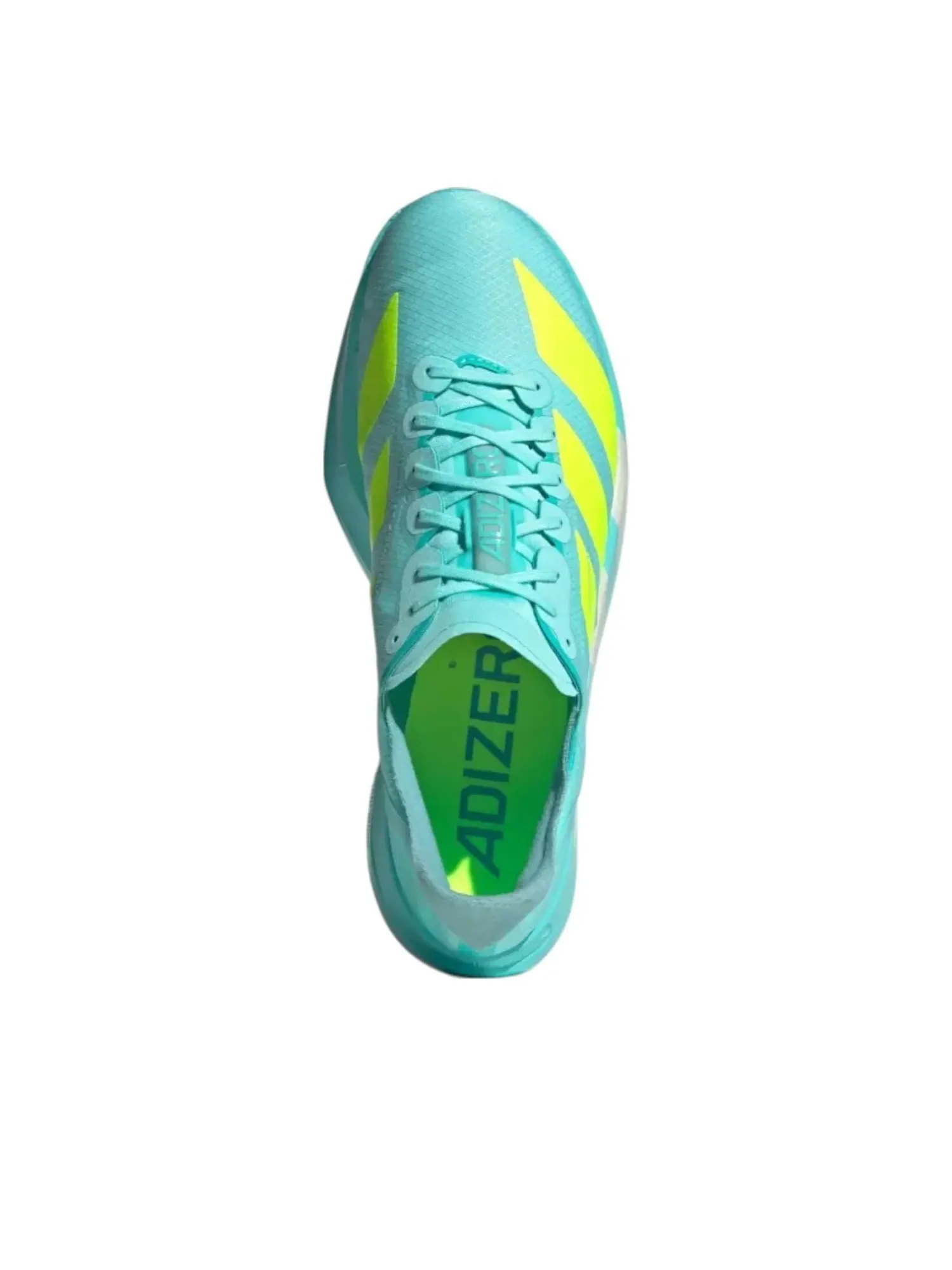 Кроссовки adidas Adizero Adios Pro 4 'Flash Aqua Lucid Lemon' — изображение 4 из 5, синий