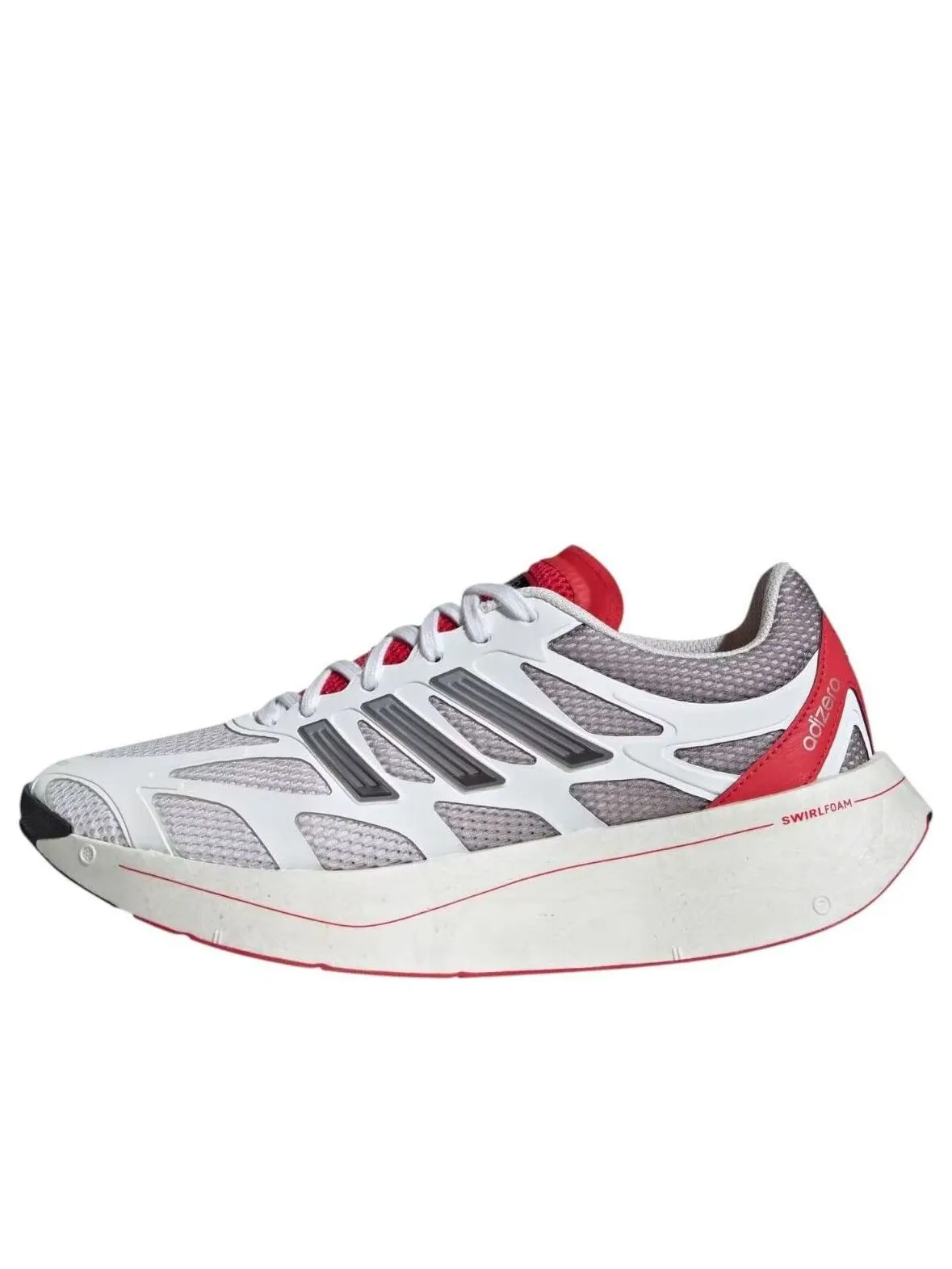 Кроссовки adidas Adizero Aruku 'White Grey Red' — изображение 1 из 5, белый