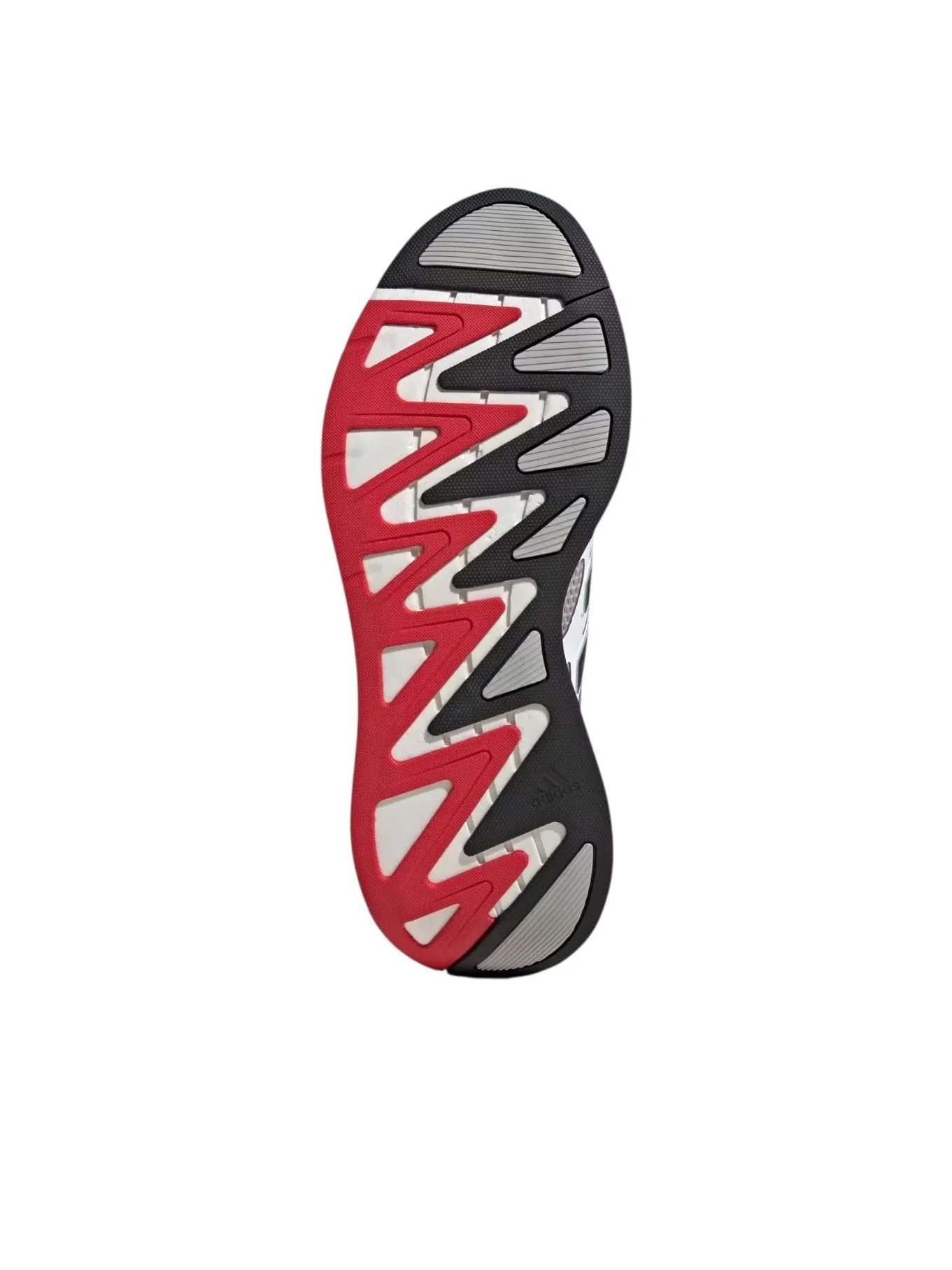 Кроссовки adidas Adizero Aruku 'White Grey Red' — изображение 3 из 5, белый