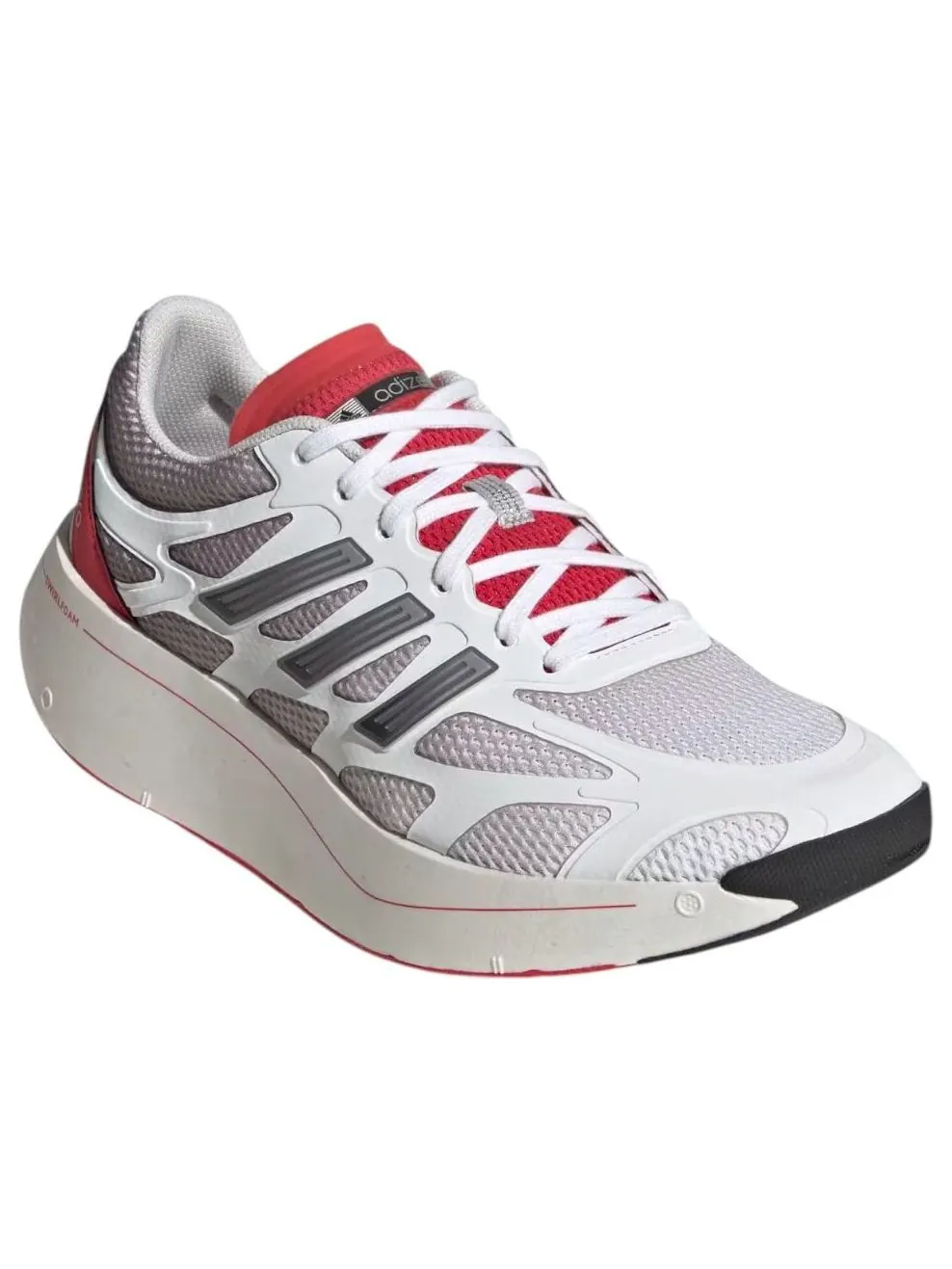 Кроссовки adidas Adizero Aruku 'White Grey Red' — изображение 4 из 5, белый
