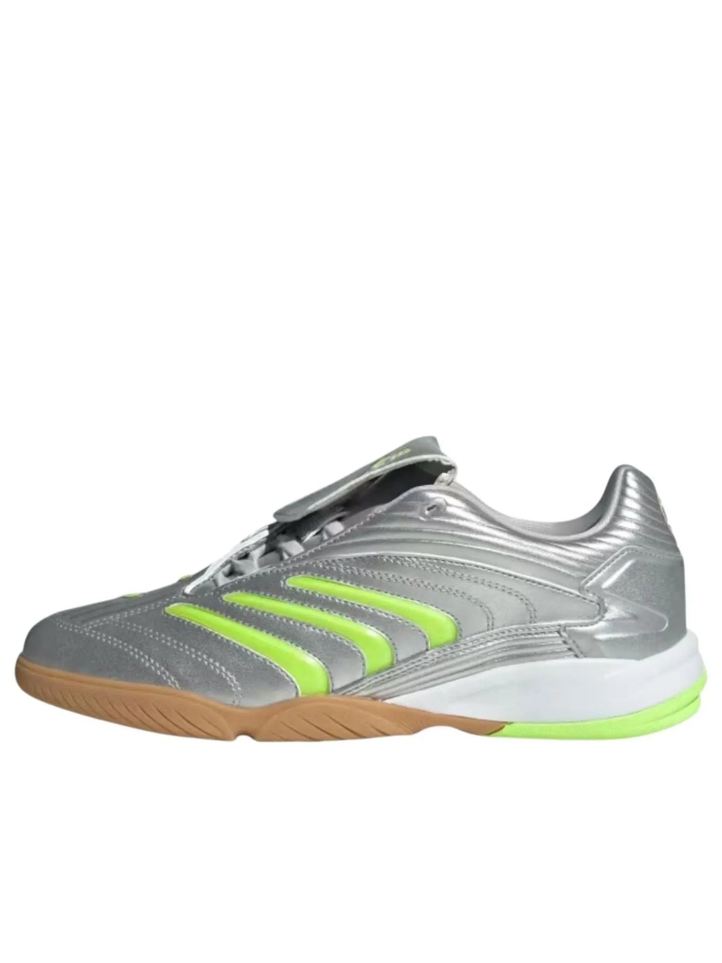 (WMNS) Adidas Predator Sala 'Silver Metallic Signal Green' — изображение 1 из 5