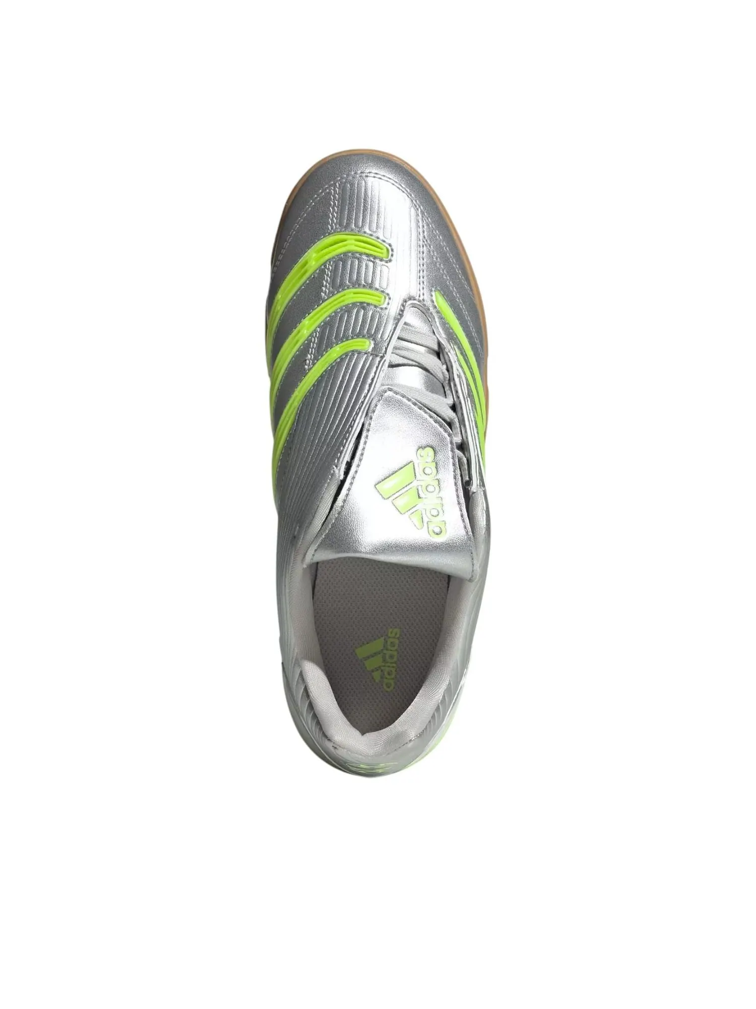 (WMNS) Adidas Predator Sala 'Silver Metallic Signal Green' — изображение 4 из 5