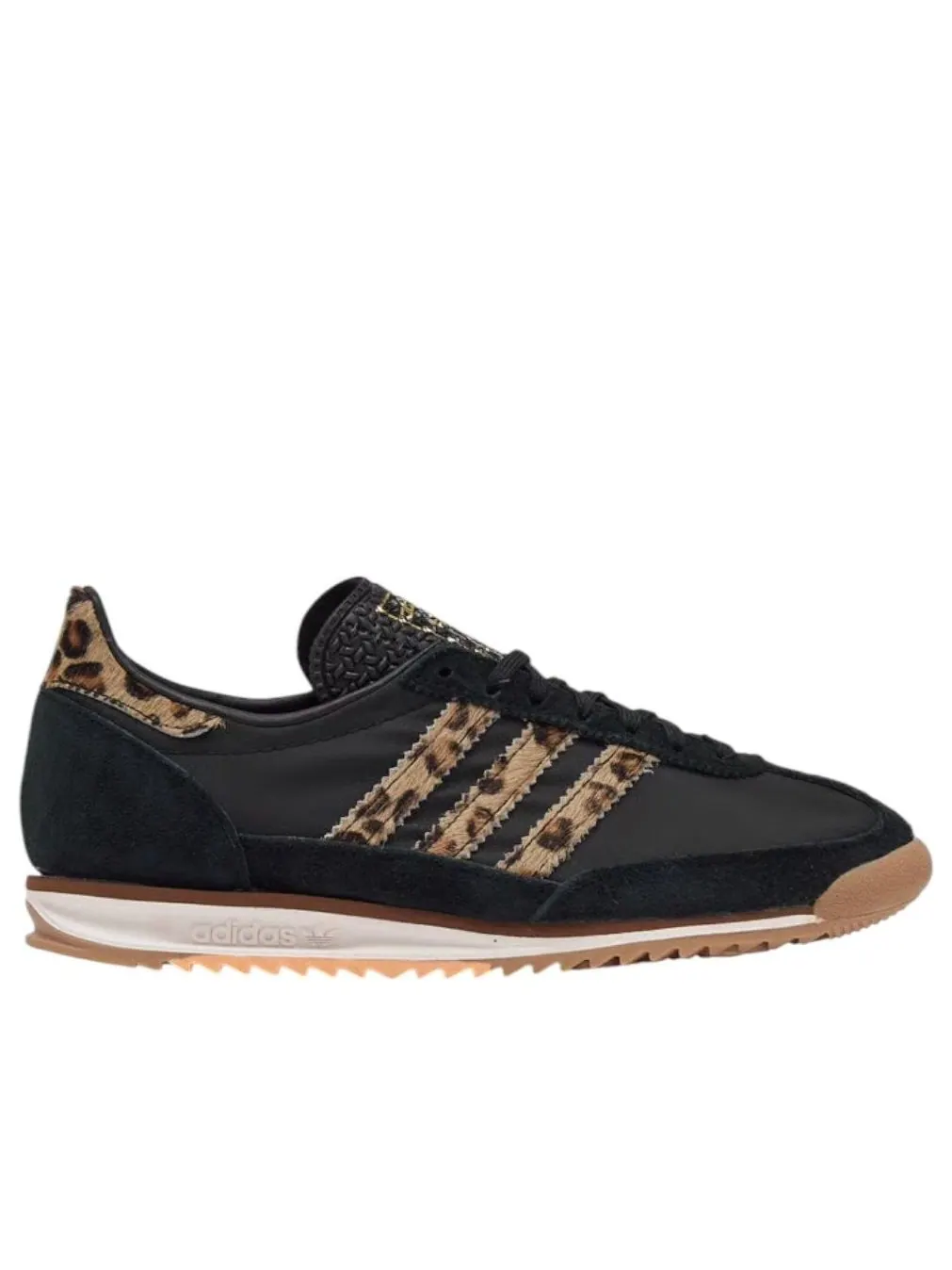 Кроссовки (WMNS) adidas SL72 OG 'Leopard' — изображение 2 из 7, черный