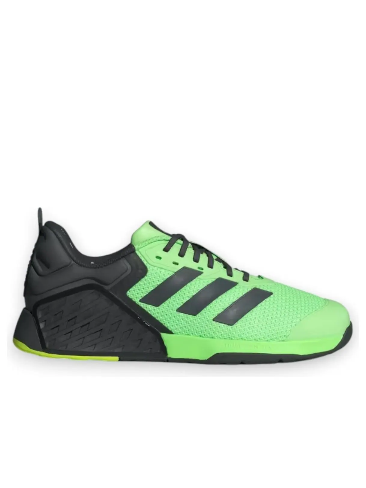 Кроссовки adidas Dropset 3 'Lime Burst Carbon' — изображение 2 из 4, серый