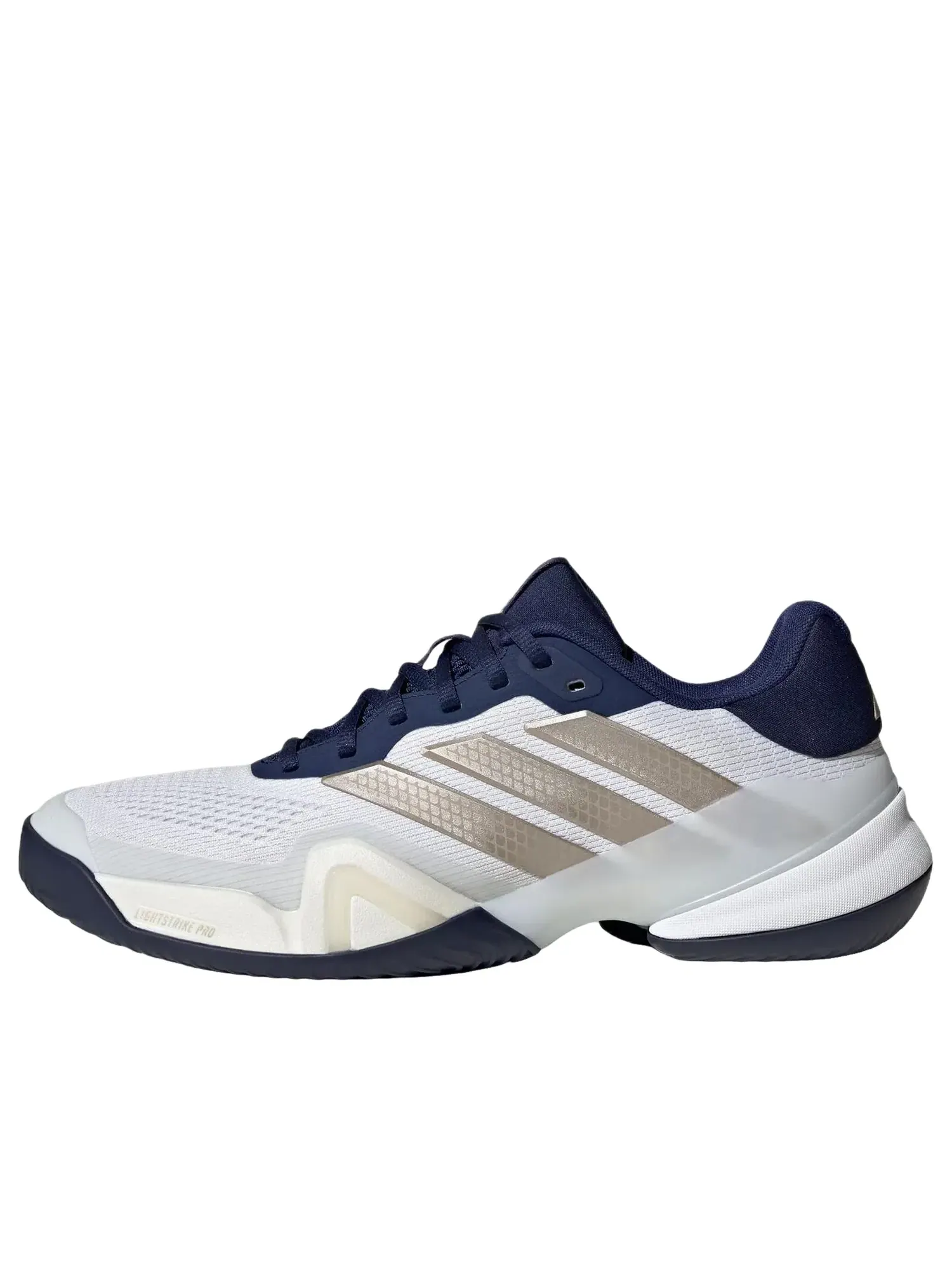 Кроссовки Adidas Barricade 14 'White Cyber Metallic Dark Blue' JR1743 — изображение 1 из 6, белый