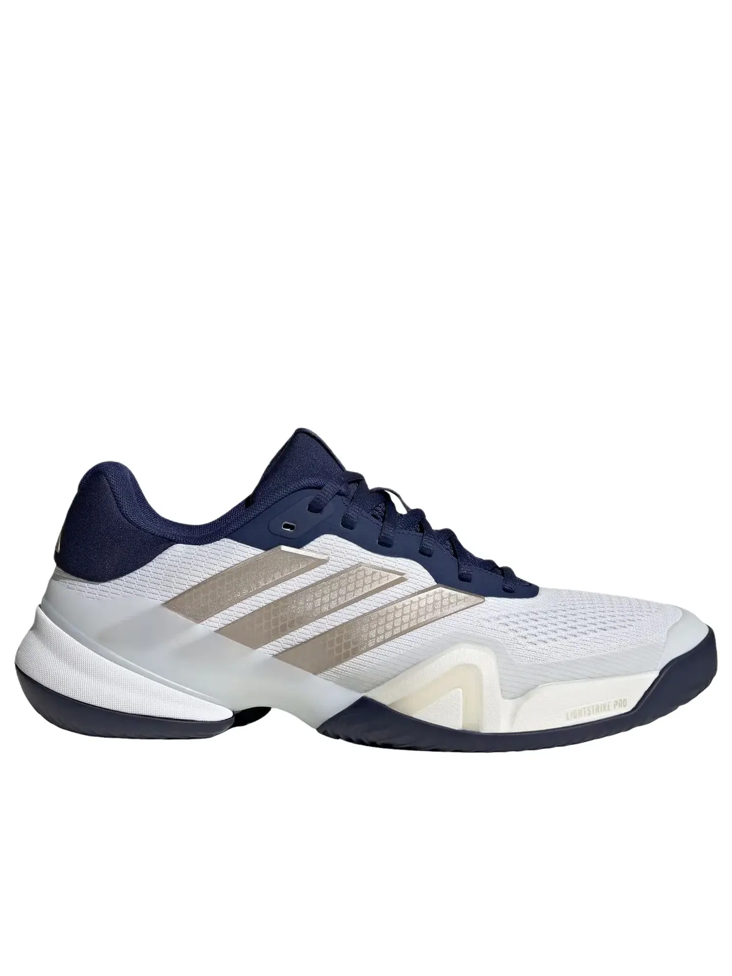 Кроссовки Adidas Barricade 14 'White Cyber Metallic Dark Blue' JR1743 — изображение 6 из 6, белый