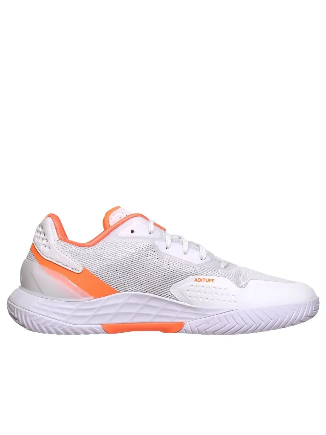 Adidas Defiant Speed 2 'White Black Lucid Orange' — изображение 2 из 4, белый/черный/оранжевый