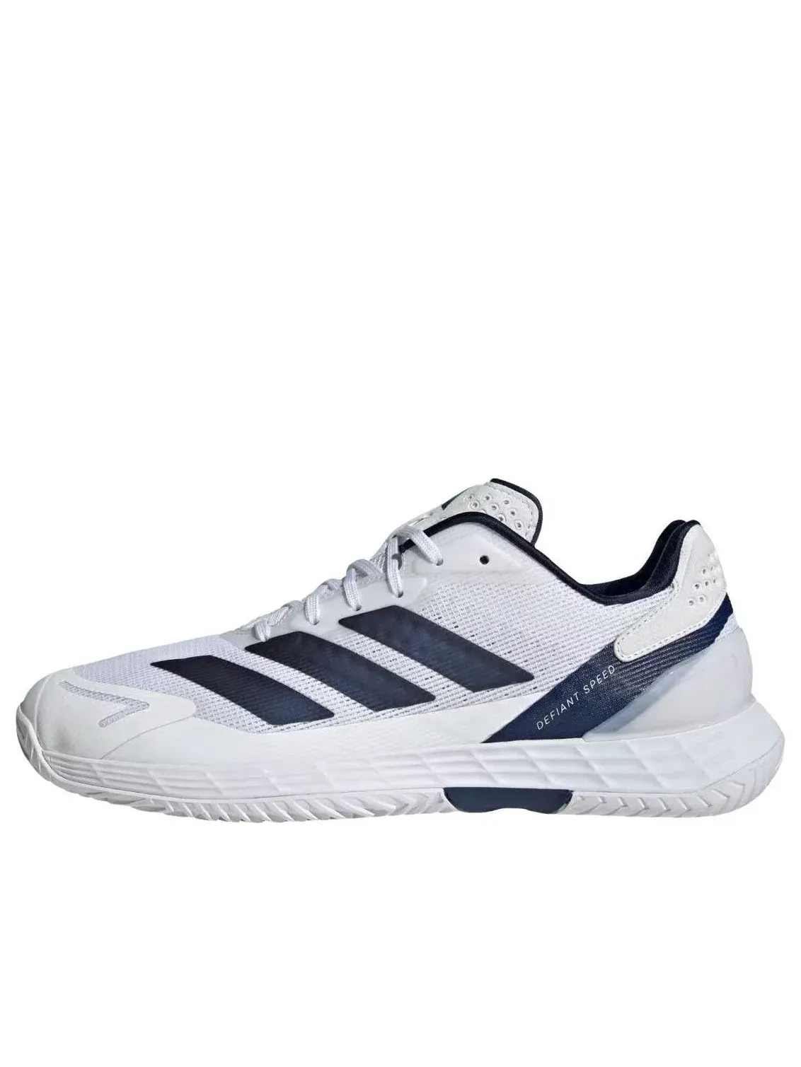Мужские теннисные кроссовки с кожаным верхом Defiant Speed 2 Adidas — изображение 1 из 5, белый