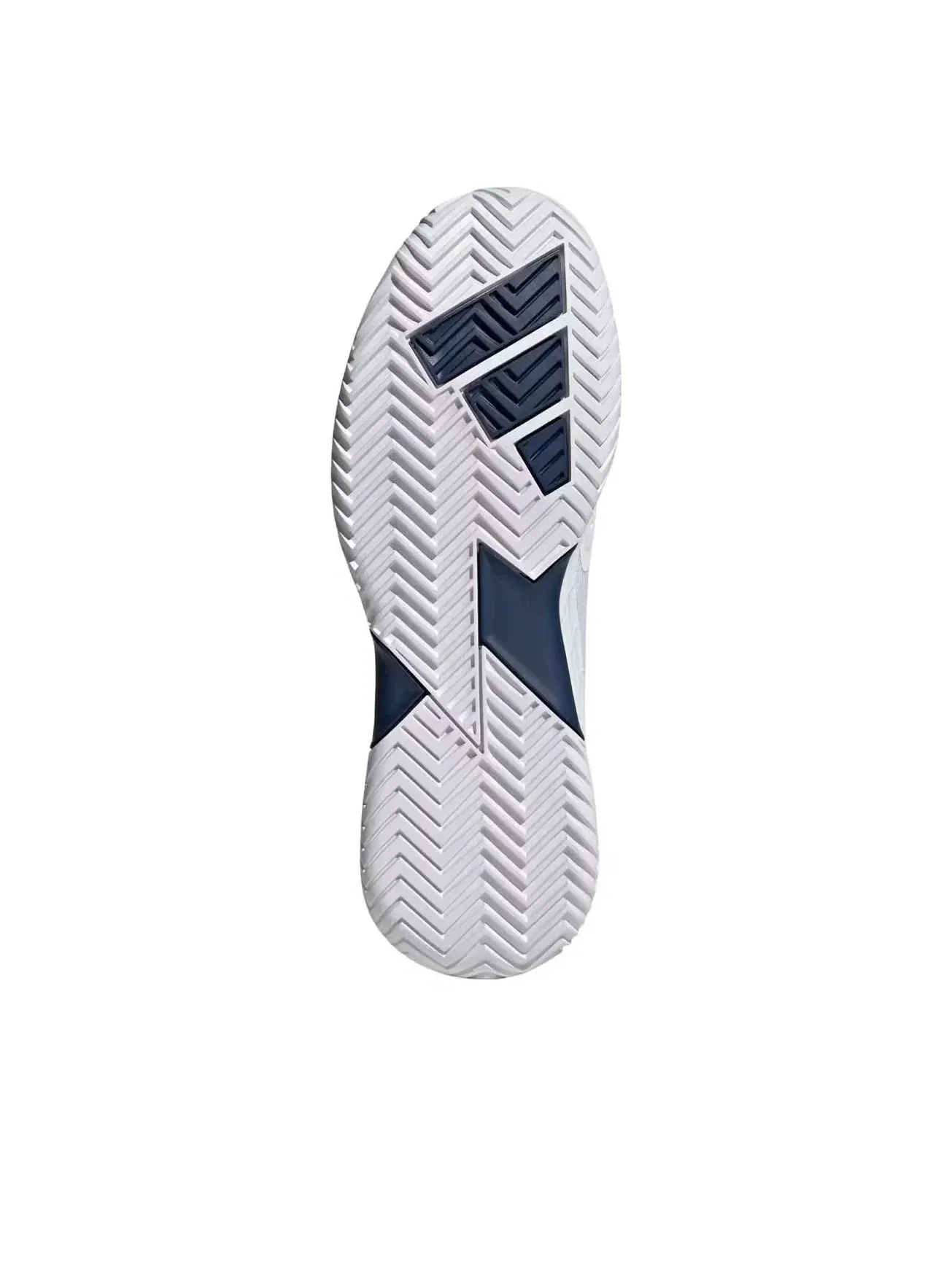 Мужские теннисные кроссовки с кожаным верхом Defiant Speed 2 Adidas — изображение 3 из 5, белый
