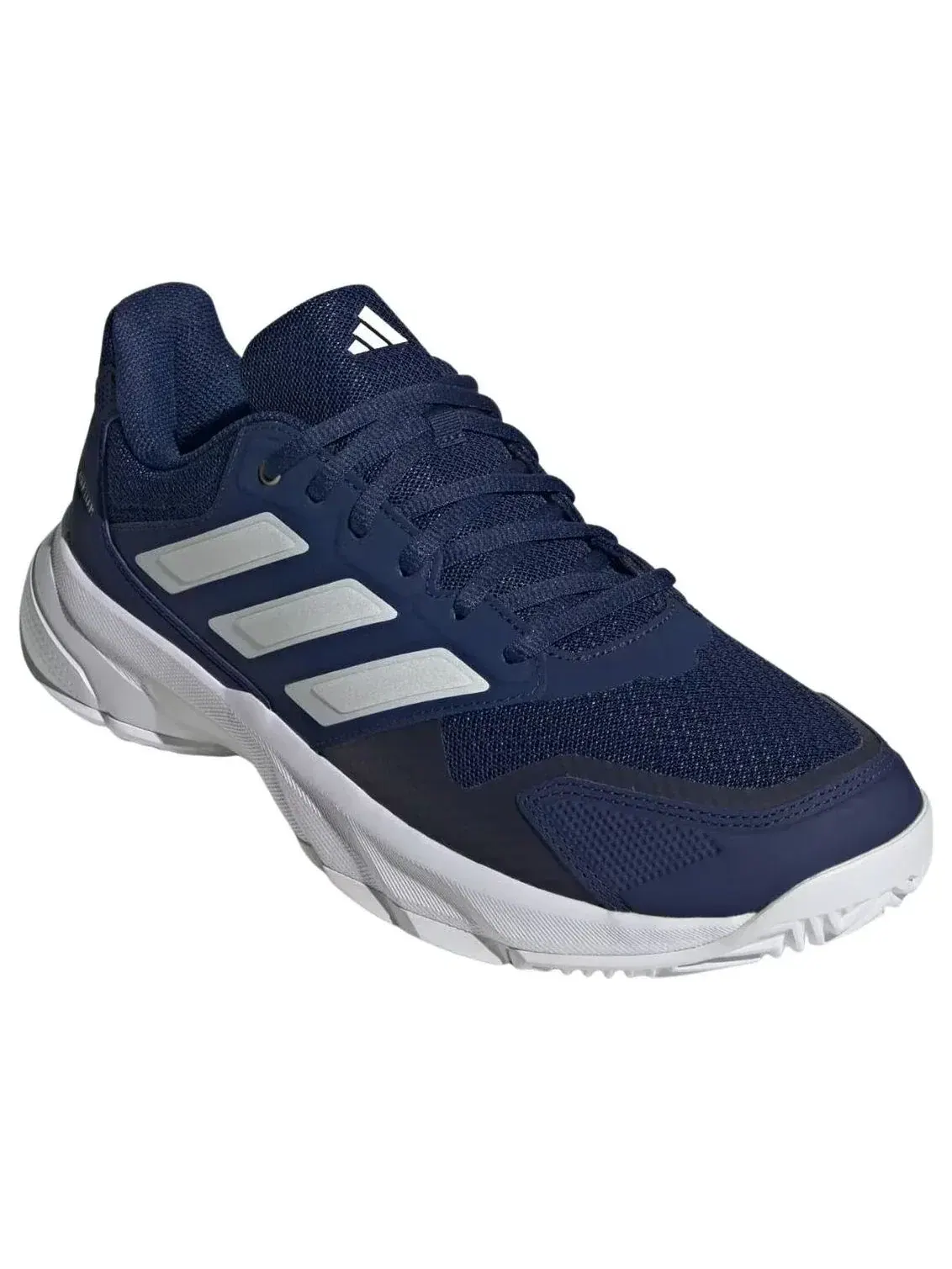 Кроссовки Adidas Courtjam Control 3 Tennis 'Dark Blue White' JR1750 — изображение 4 из 5, темно-синий