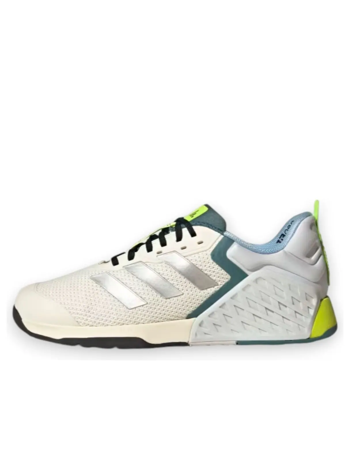 Adidas Dropset 3 'Chalk White Silver Metallic Teal' — изображение 1 из 4